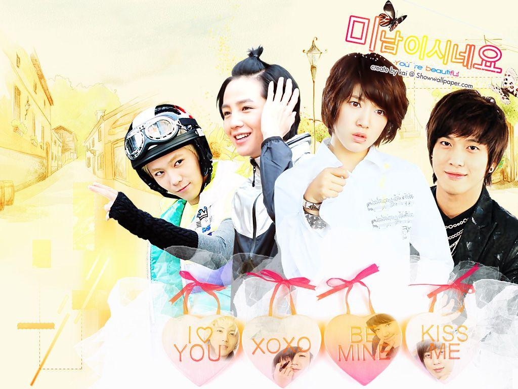 1024x768 You're Beautiful Wallpaper