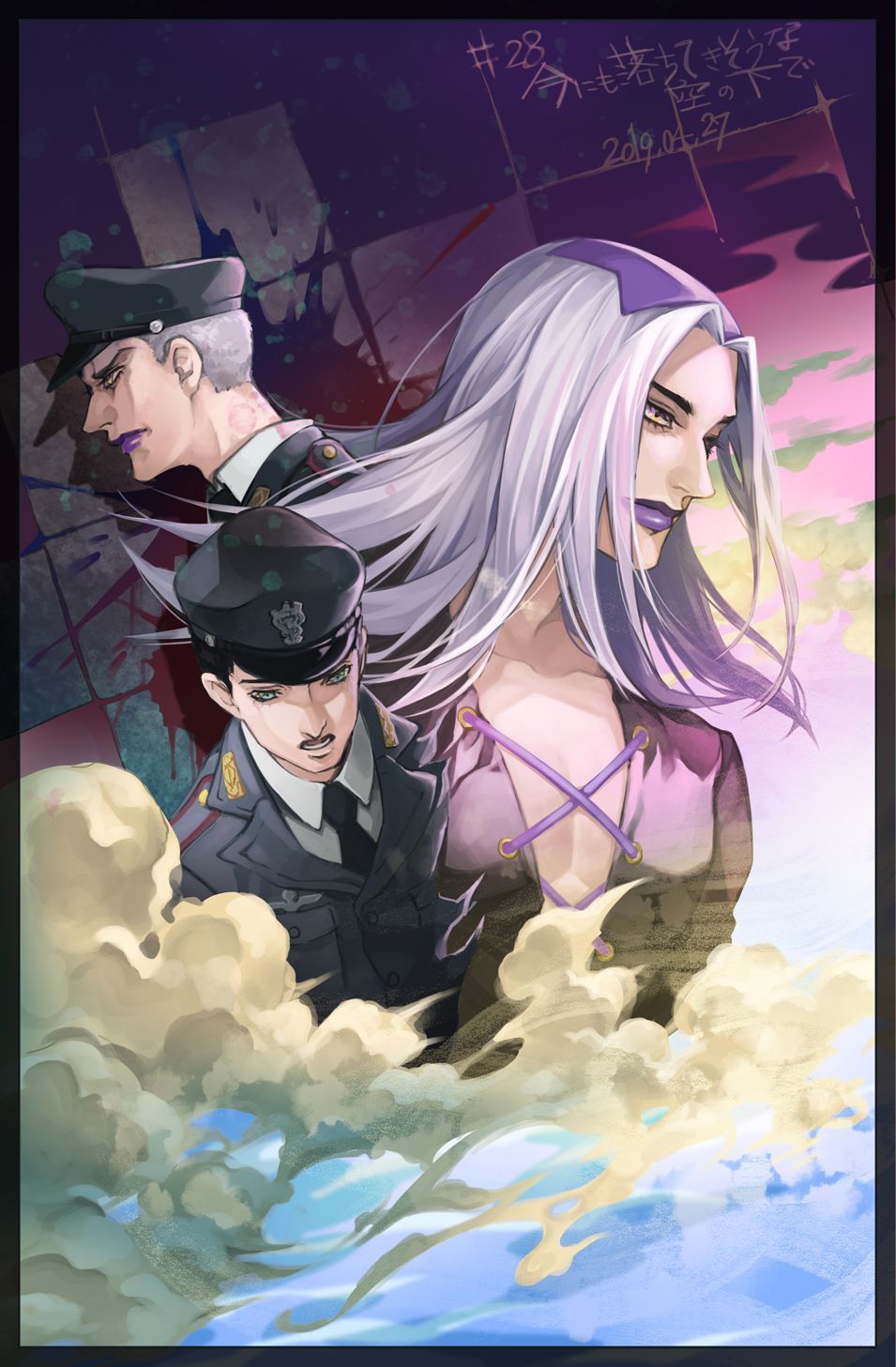 955x1457 Leone Abbacchio Aureo. Anime Image Board