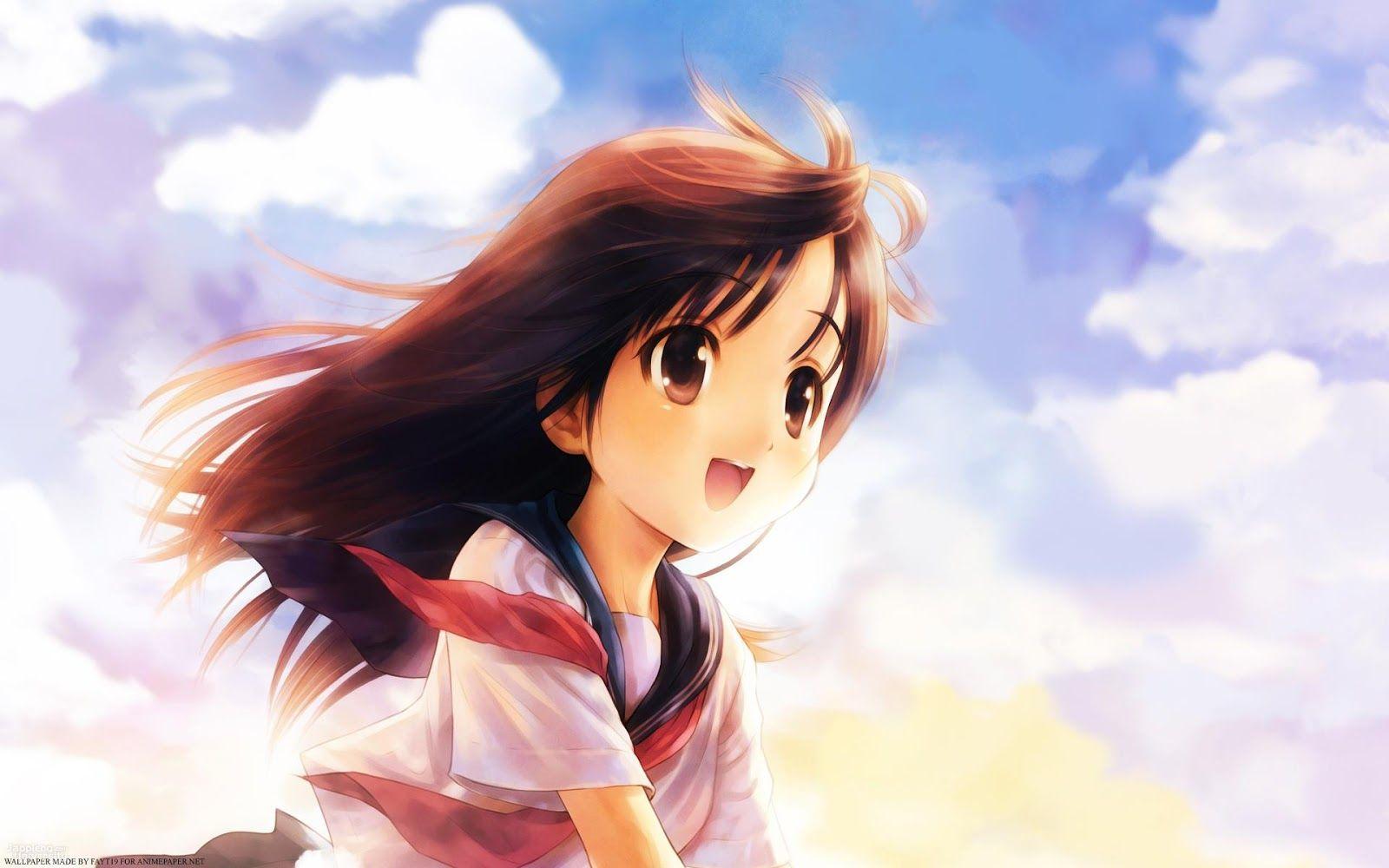 Japanese Girl Cartoon Wallpapers - Top Free Japanese Girl Cartoon  Backgrounds - WallpaperAccess