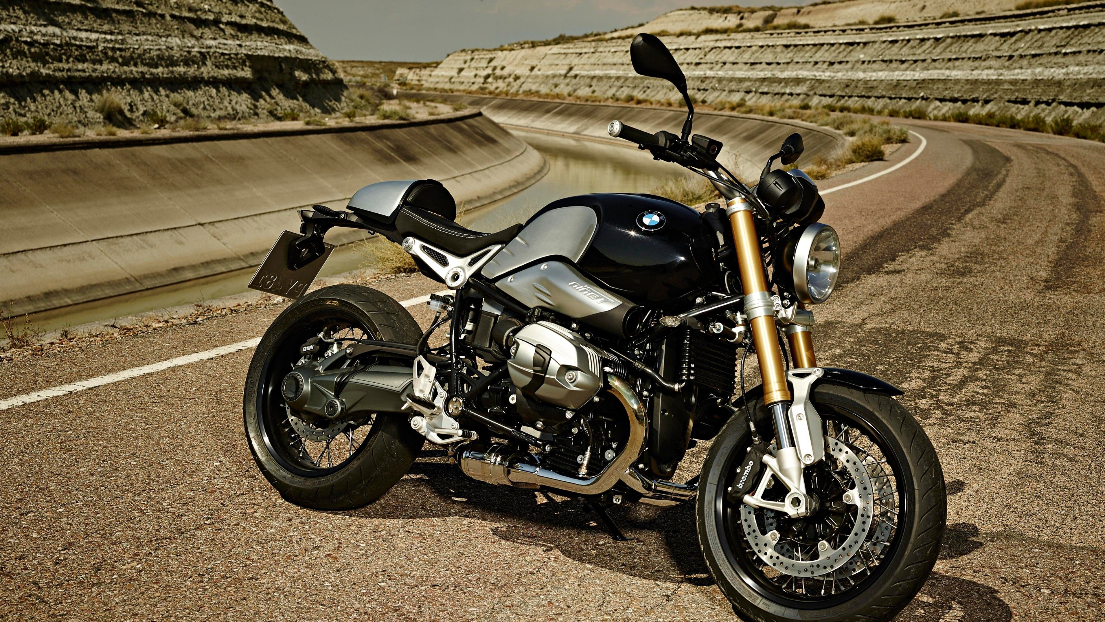 3840x2160 Wallpaper / BMW R nineT, motorcycle, bike, review, test drive, speed, buy, rent, side, road free download