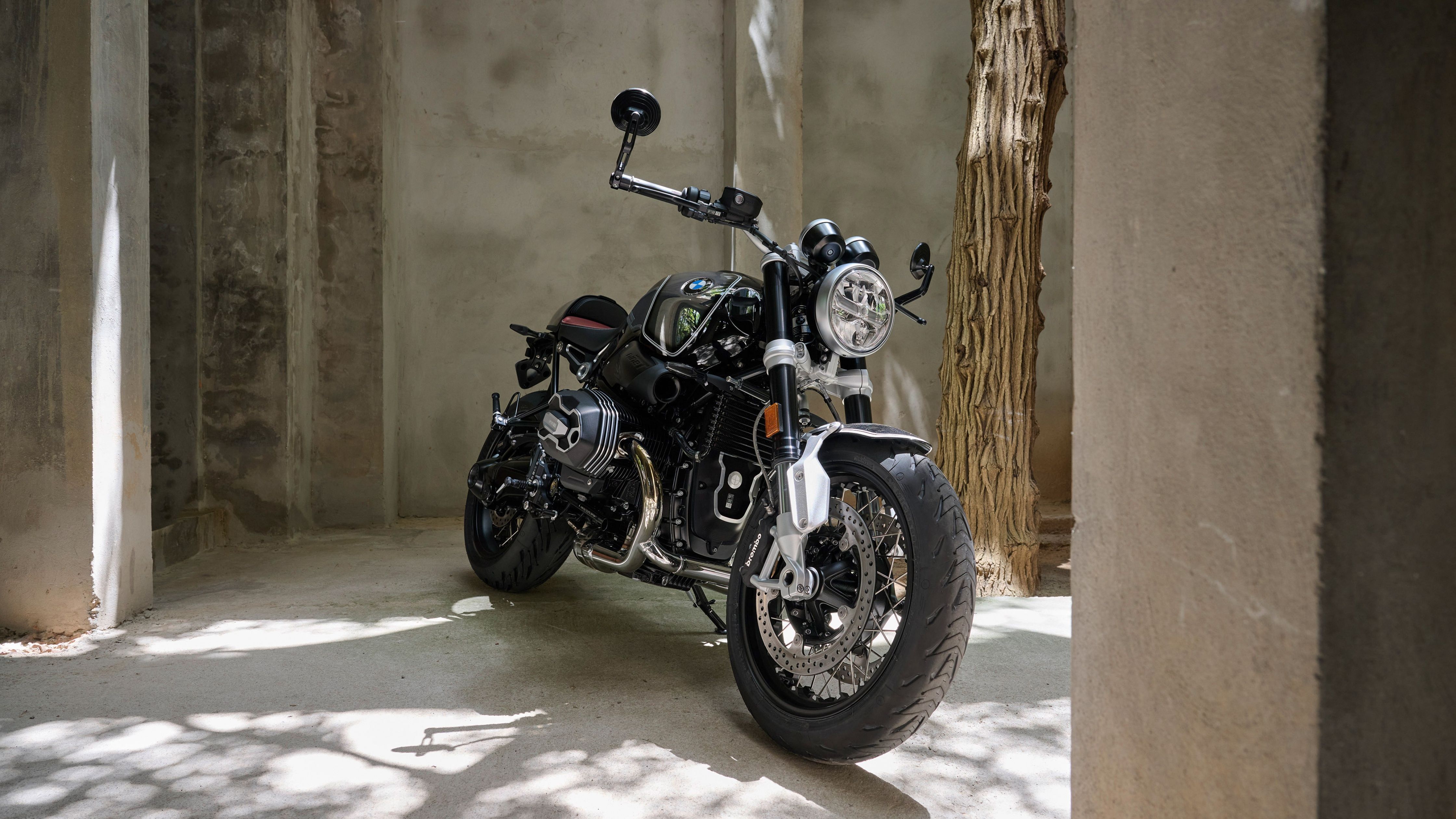 4480x2520 BMW R nineT Wallpaper 4K, Cafe racer, Retro style