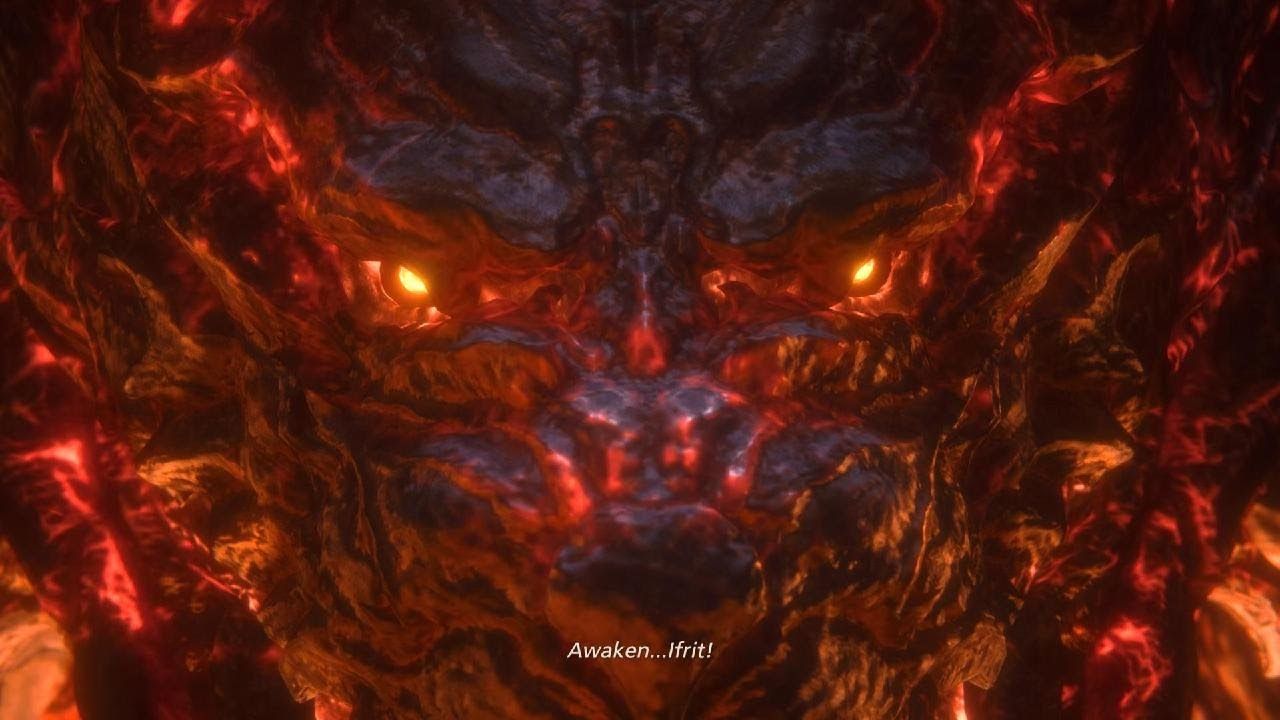 1280x720 FINAL FANTASY XVI : Ifrit vs Garuda