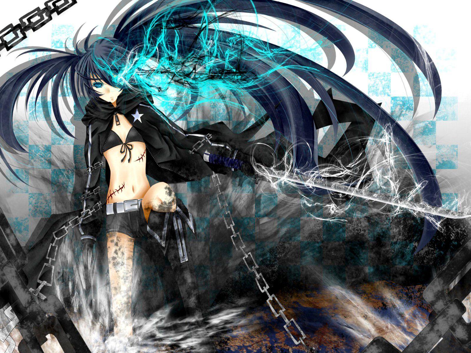 Black Rock Shooter Dawn Fall New Trailer Out Release Date  More
