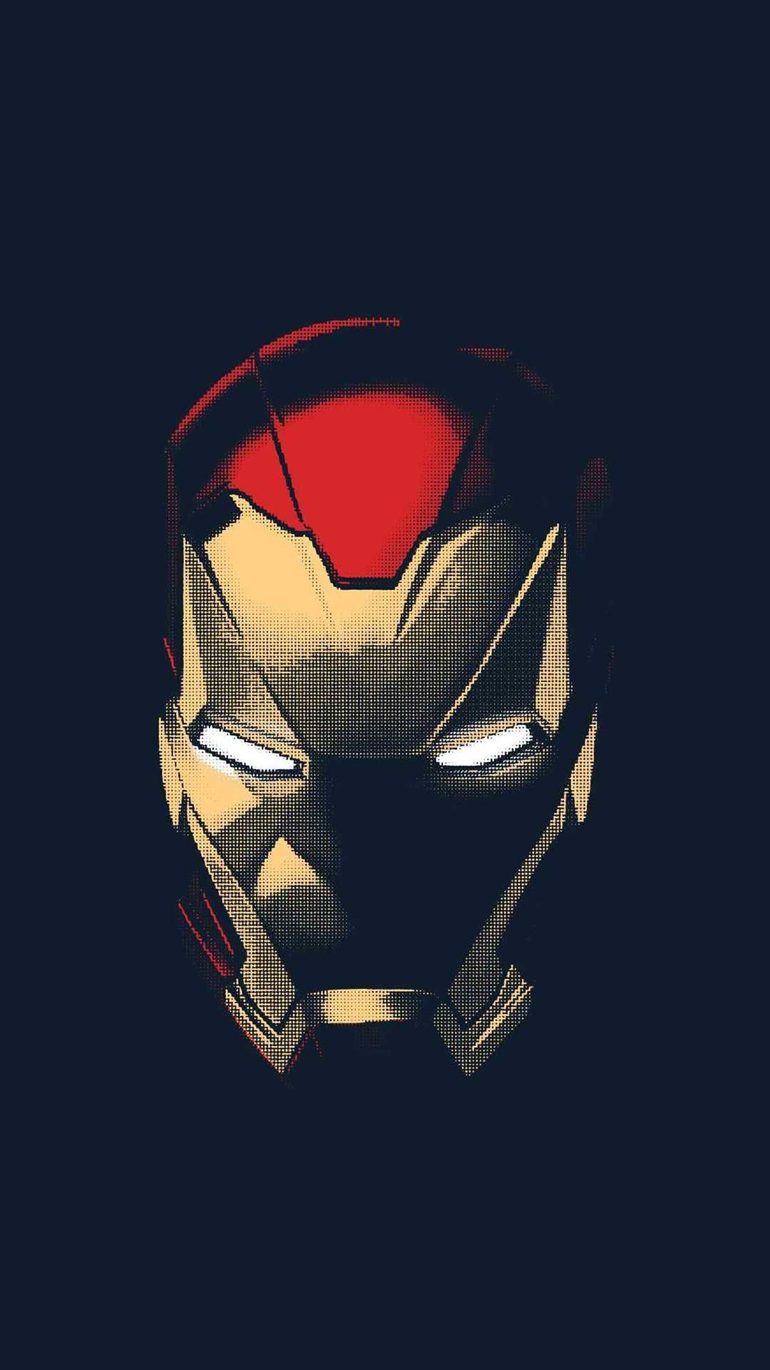 1080x1920 Iron Man Helmet Art iPhone Wallpaper. Iron man wallpaper, Iron man art, Iron man mask