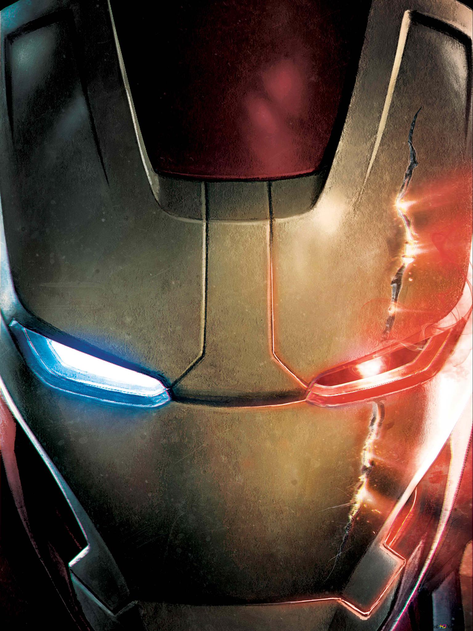 1536x2048 Iron man HD wallpaper download