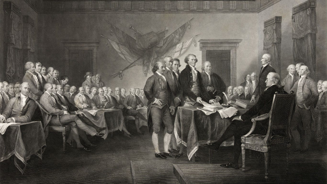 1366x768 July 4th: The 56 people who signed the Declaration of Independence