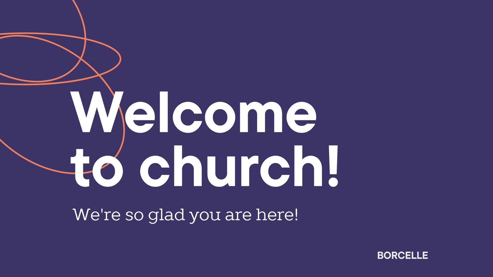1600x900 Free and customizable church presentation templates
