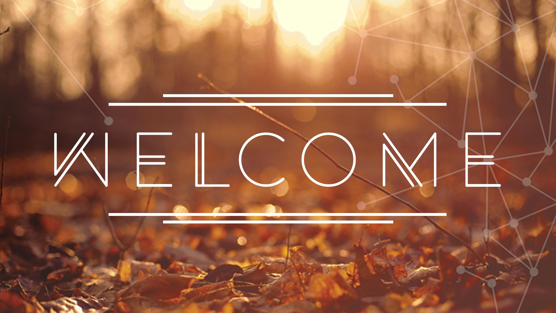 1920x1080 Fall Welcome Media Drop