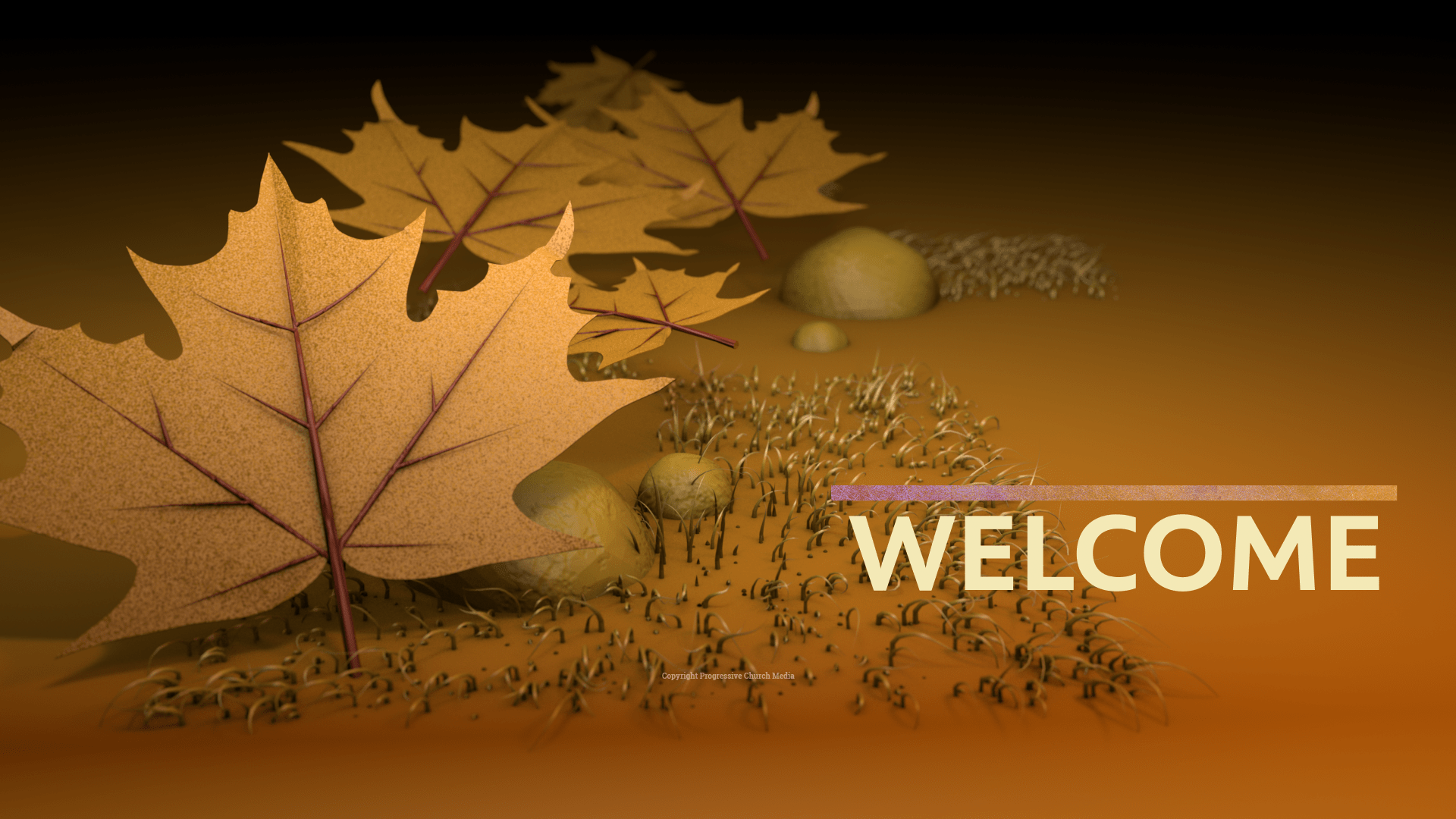 1920x1080 Autumn Church Welcome Graphics Church Media