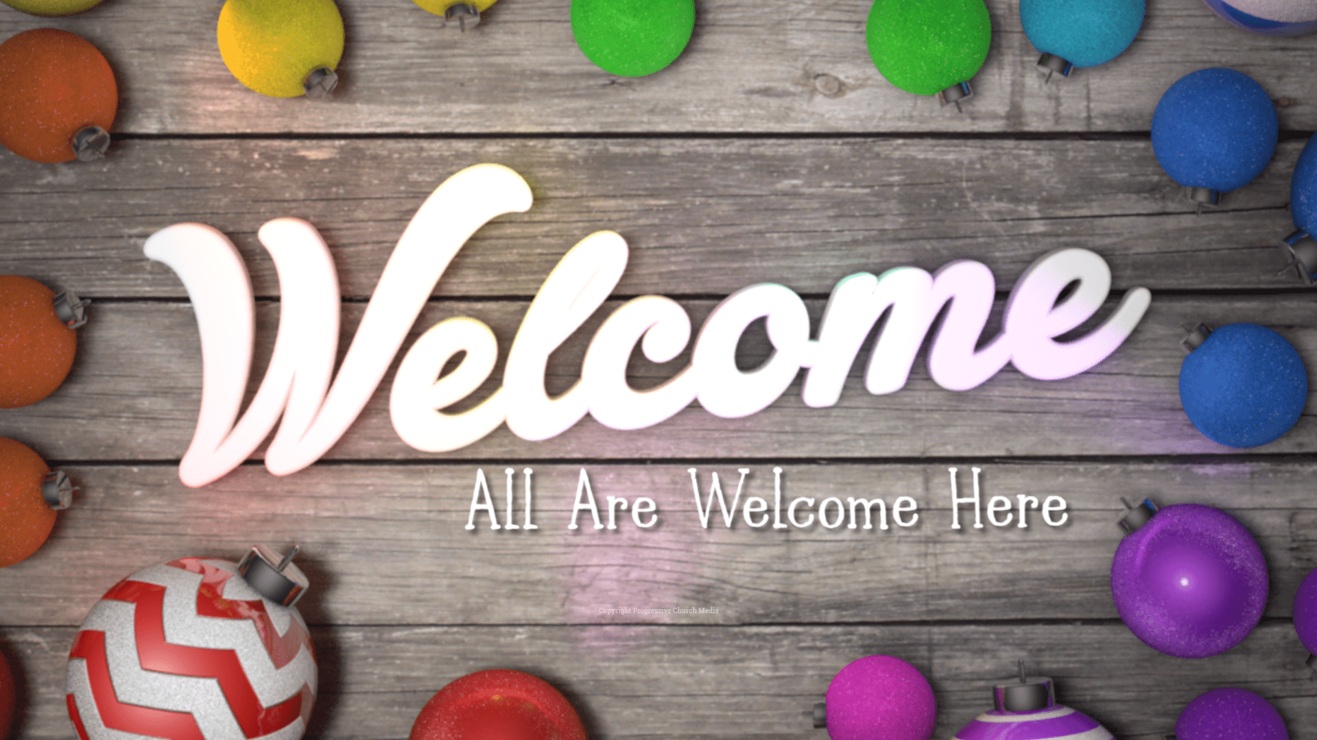 1920x1080 Christmas Church Welcome Graphics Church Media