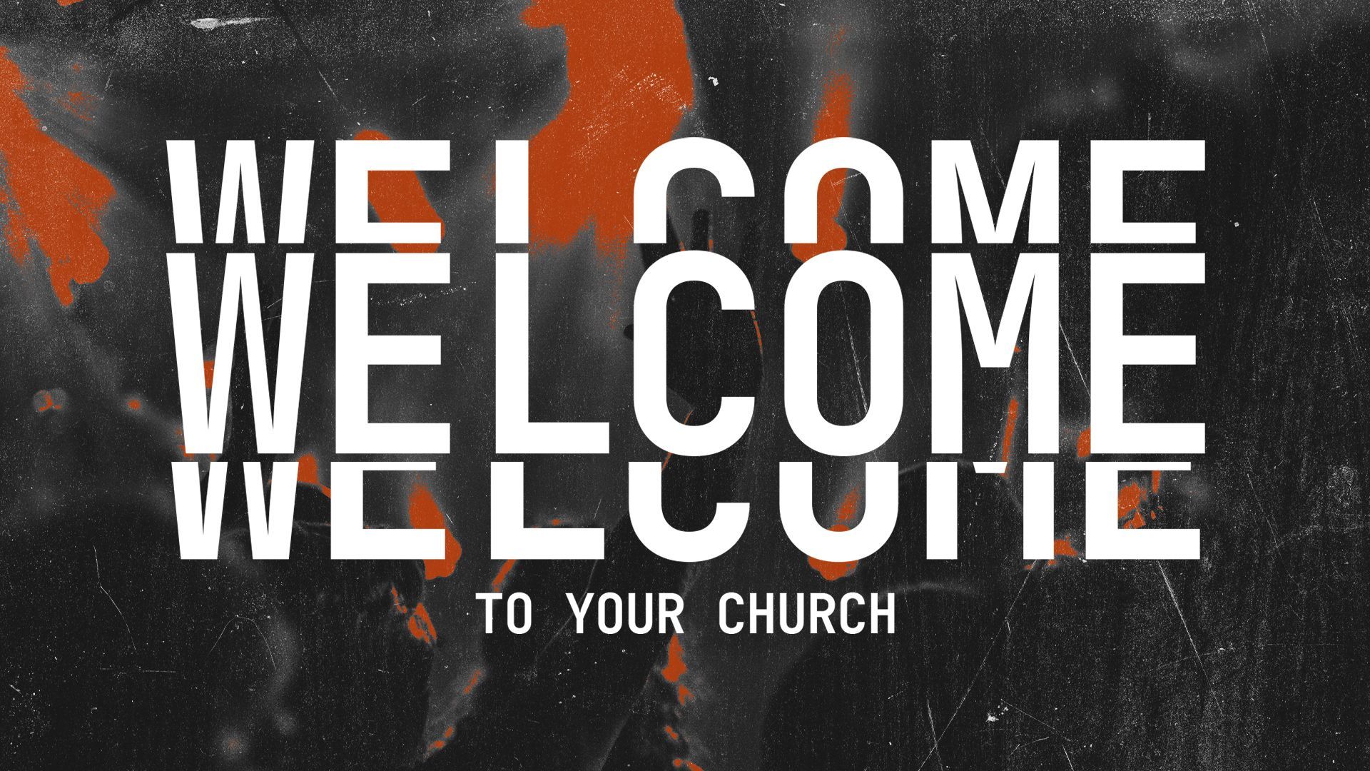 1920x1080 Welcome To Your Church Series Designs