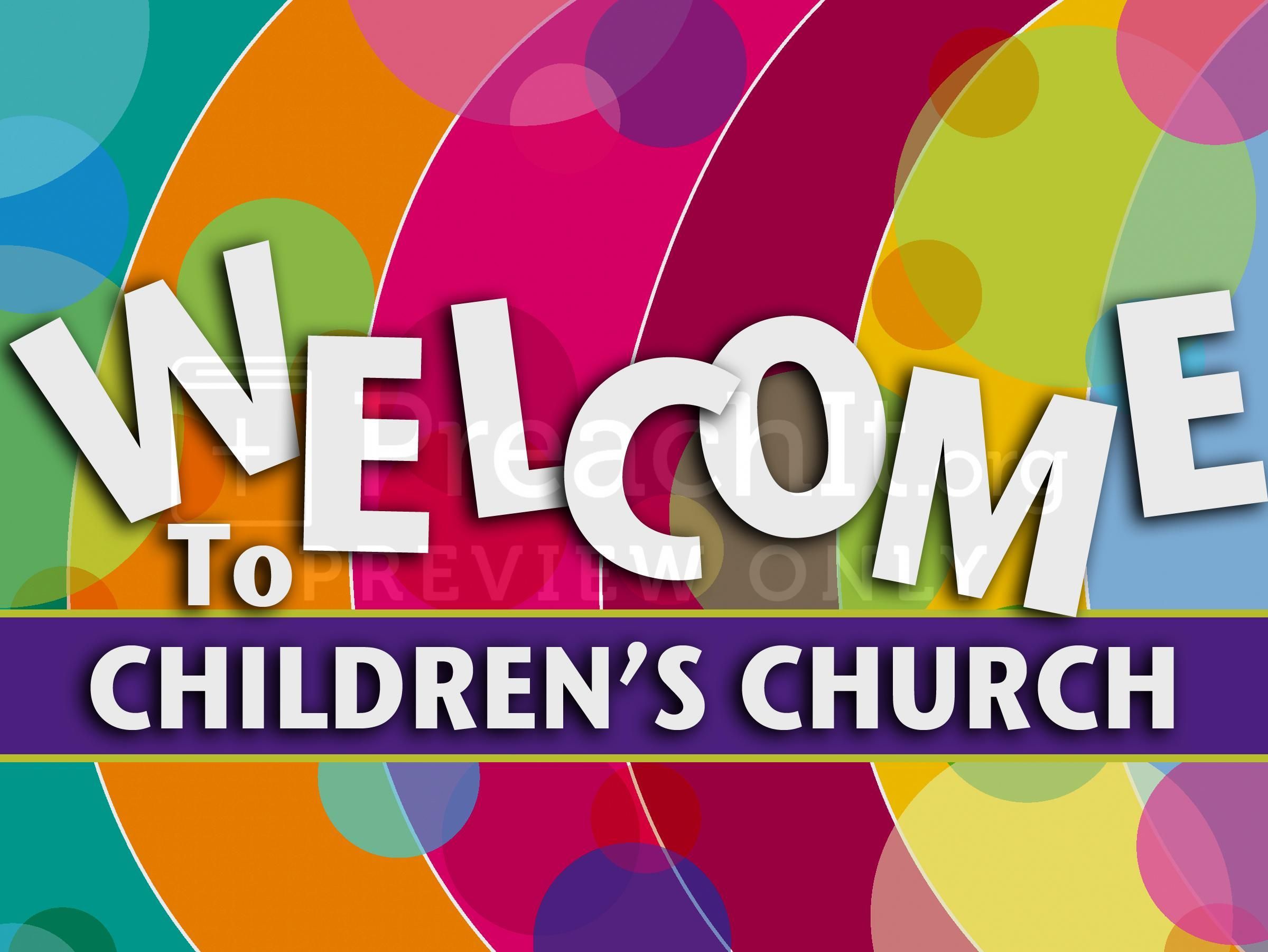 2400x1801 Welcome To Children's Church 2