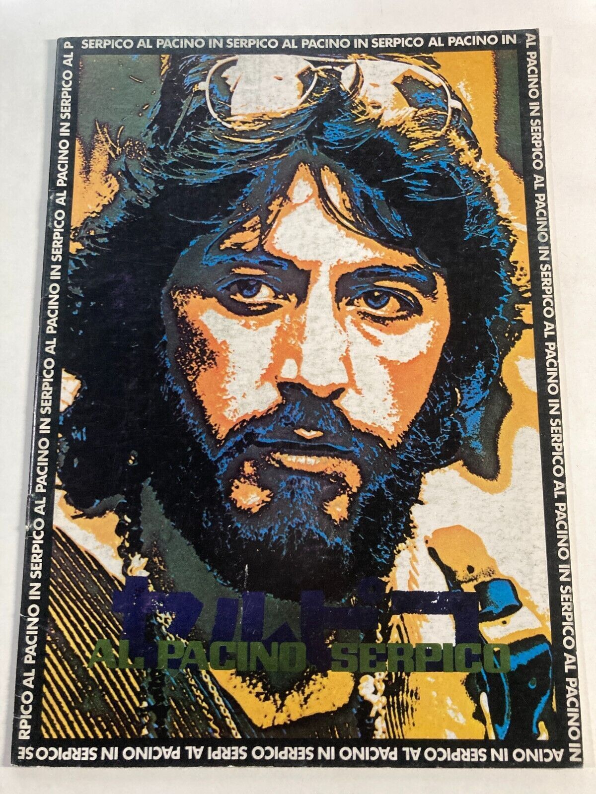 1200x1600 Serpico Program Book Pacino, Sidney Lumet