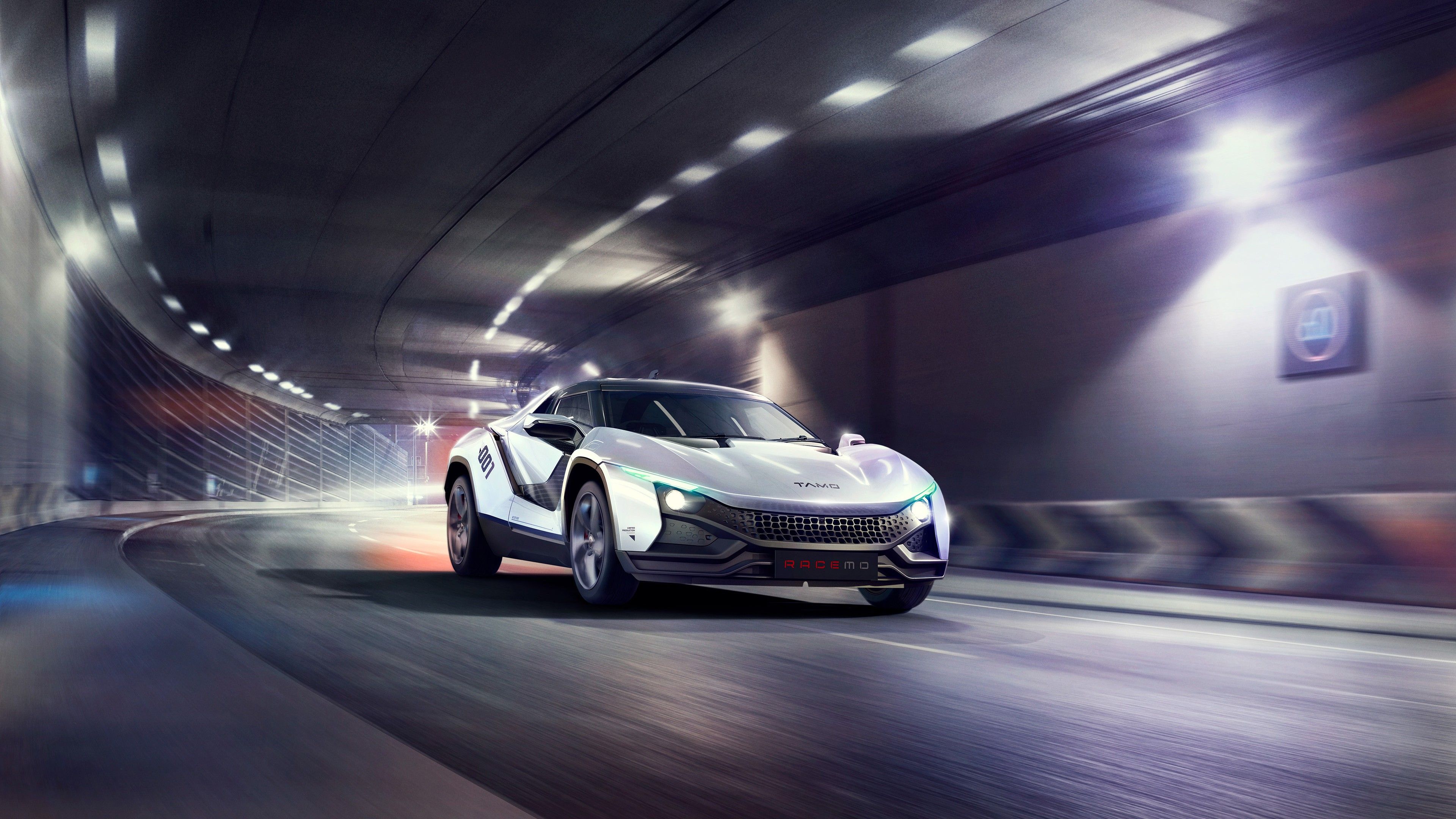 3840x2160 Wallpaper Tamo Racemo, Tata Motors, Sports Car, Cars, 2017 Geneva Motor Show, Background Free Image