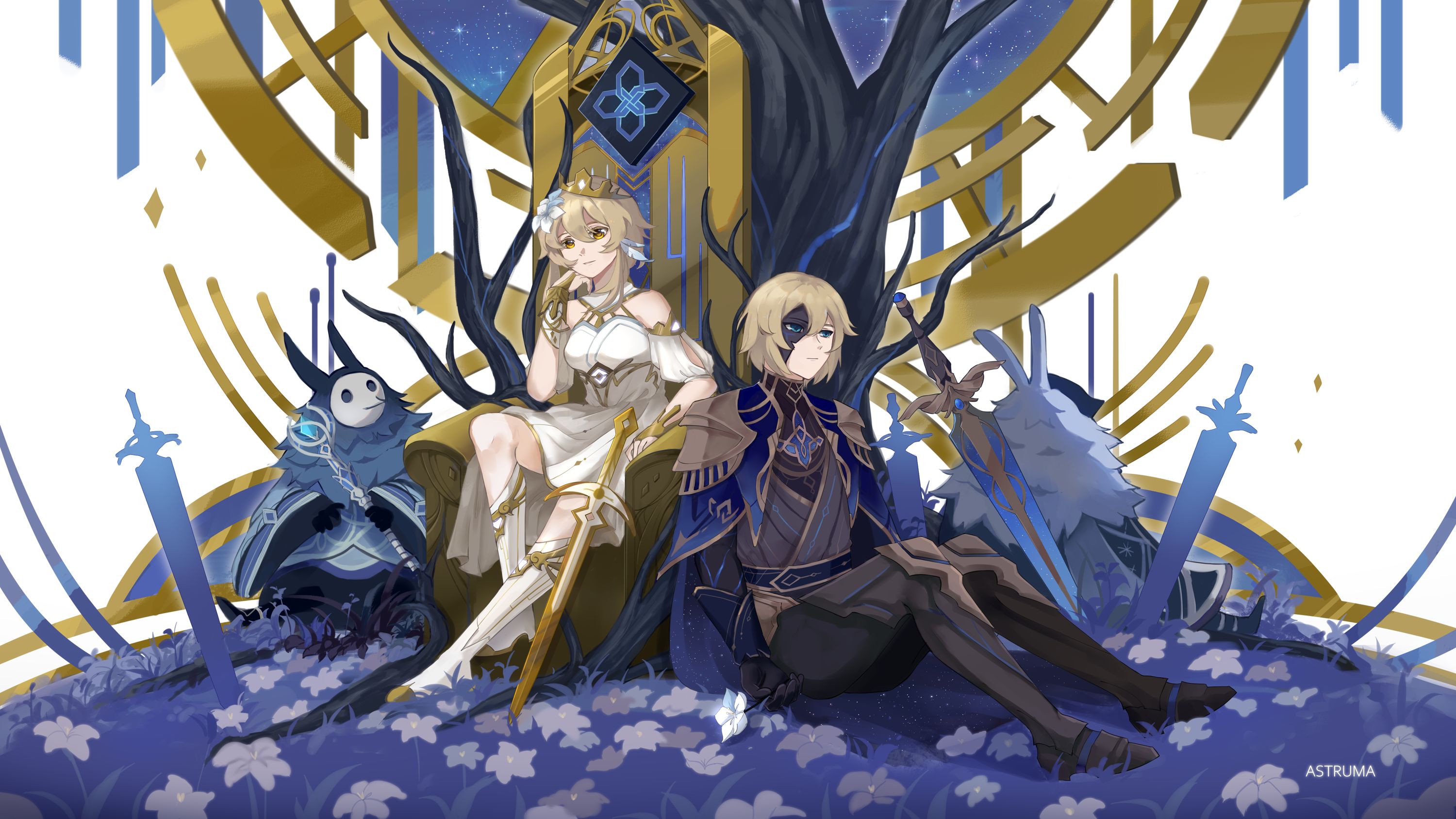3000x1687 Dainsleif (Genshin Impact) wallpaper for desktop, download free Dainsleif (Genshin Impact) picture and background for PC