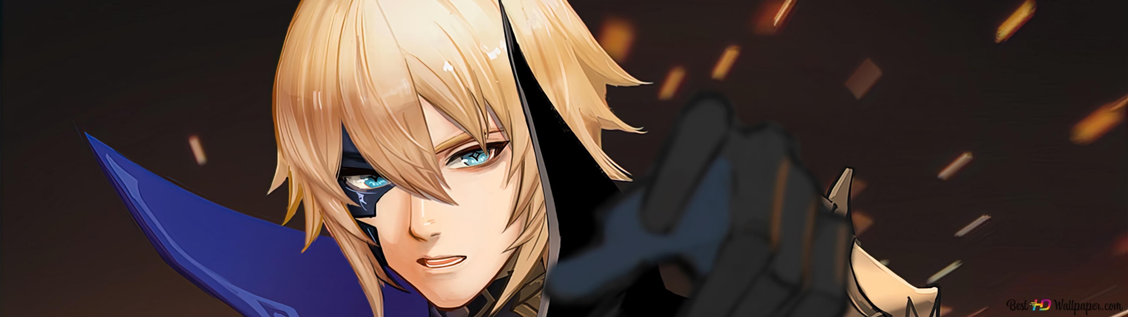 3840x1080 Dainsleif. Genshin Impact (Anime Video Game) 4K wallpaper download
