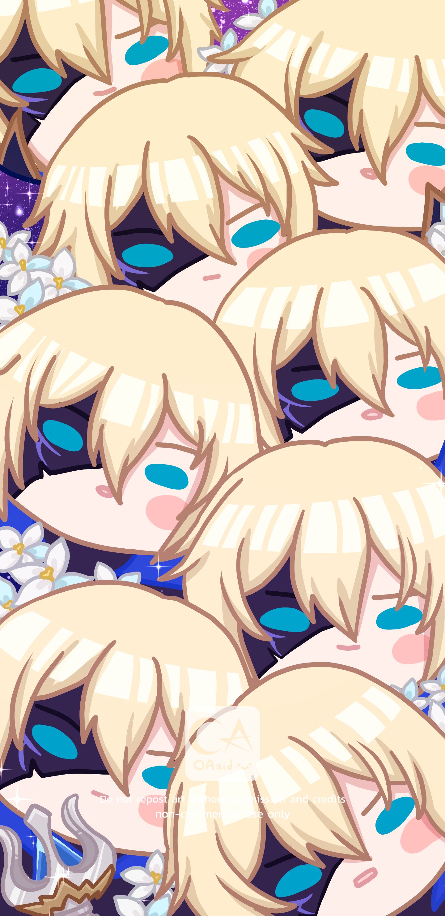 1440x2960 OAzid On X: Wallpaper **Do Not Repost Art Without Permission And Credits** **non Commercial Use Only** #Dainsleif #GenshinImpact #原神 / X