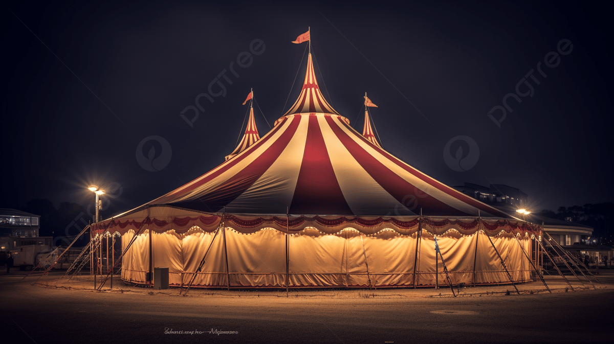 1200x673 Circus Tent On Street At Night Background, Big Circus Tent, HD Photography Photo, Building Background Image And Wallpaper for Free Download