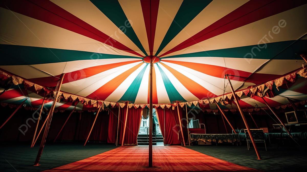 1200x673 Circus Tent Inside A Dark Tent Background, Circus Tent, HD Photography Photo, Light Background Image And Wallpaper for Free Download