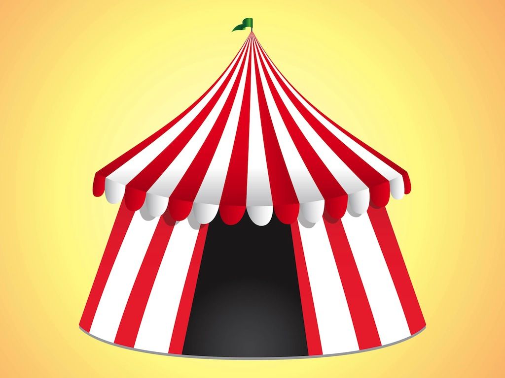 1024x768 Free Circus Tent Silhouette, Download Free Circus Tent Silhouette png image, Free ClipArts on Clipart Library