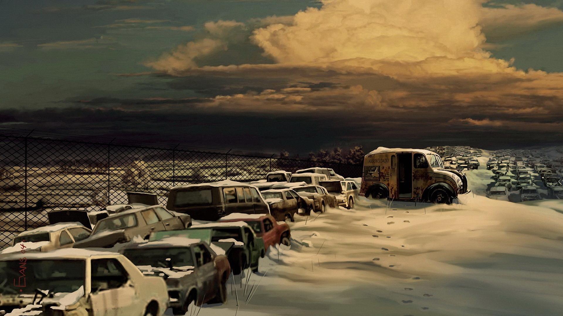 1920x1080 Junkyard Wallpaper