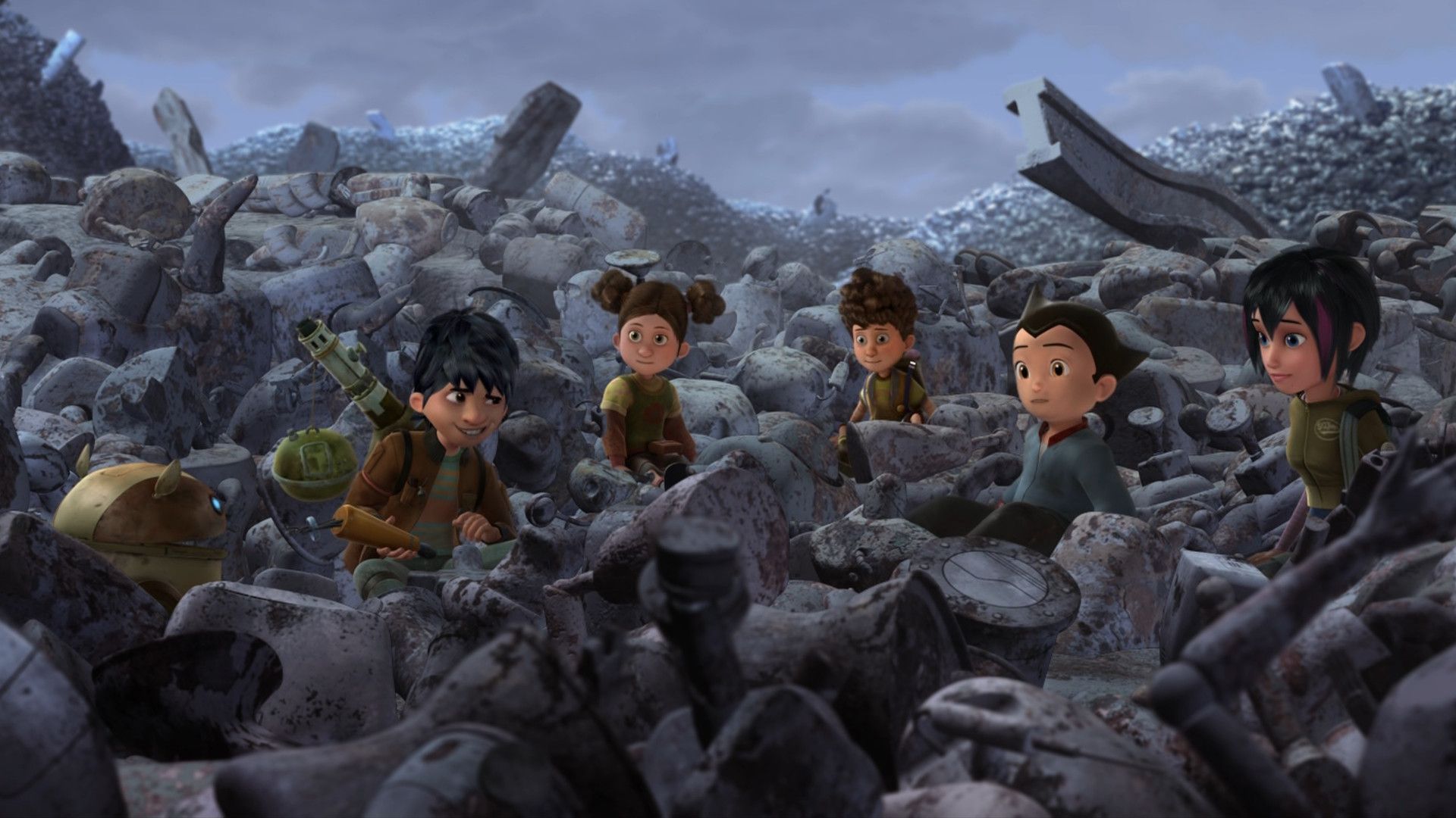 1920x1080 Astro Boy vs. The Junkyard Pirates HD Wallpaper and Background