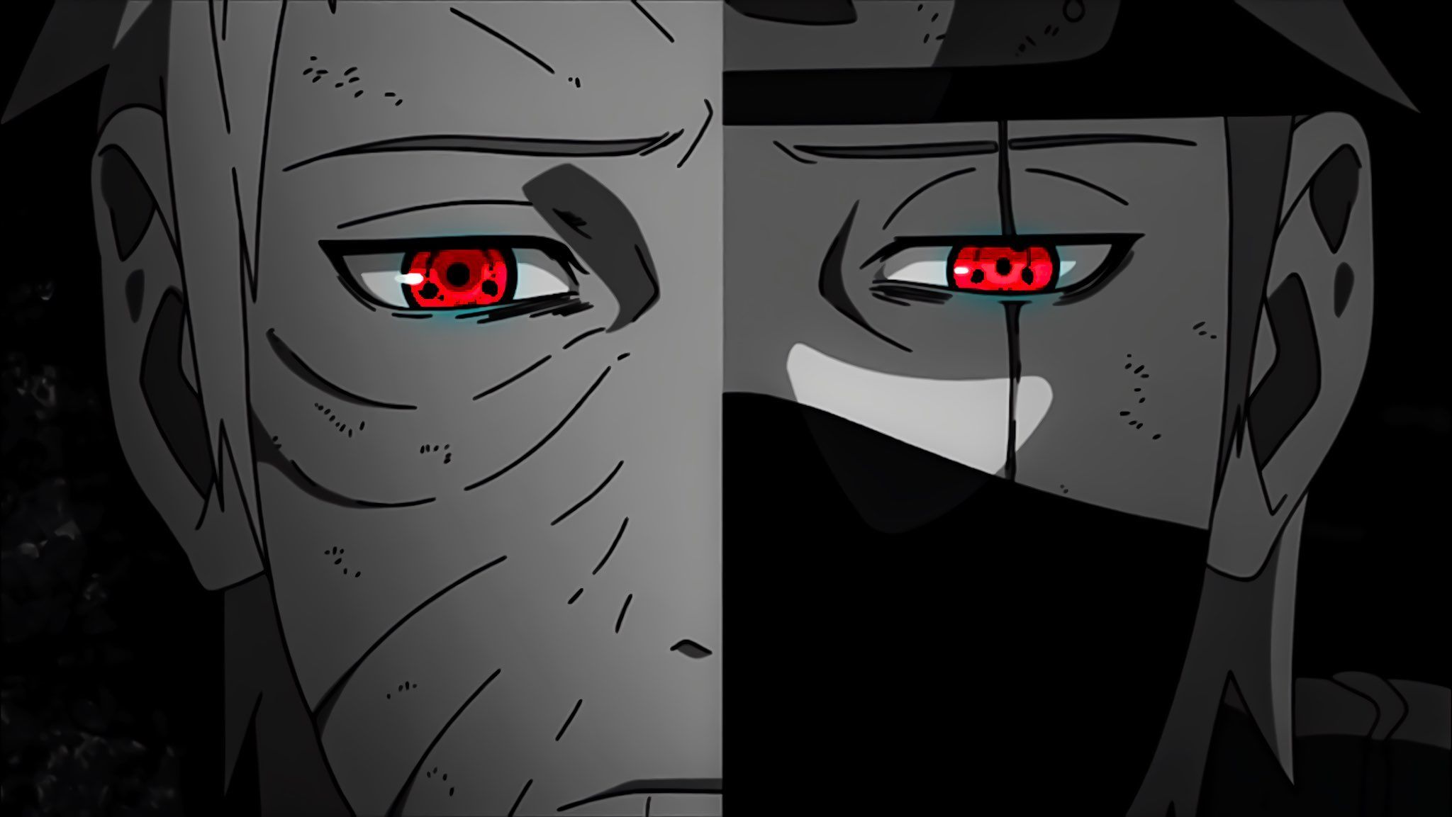 2048x1153 gifs & image naruto on X: Kakashi and Obito / X