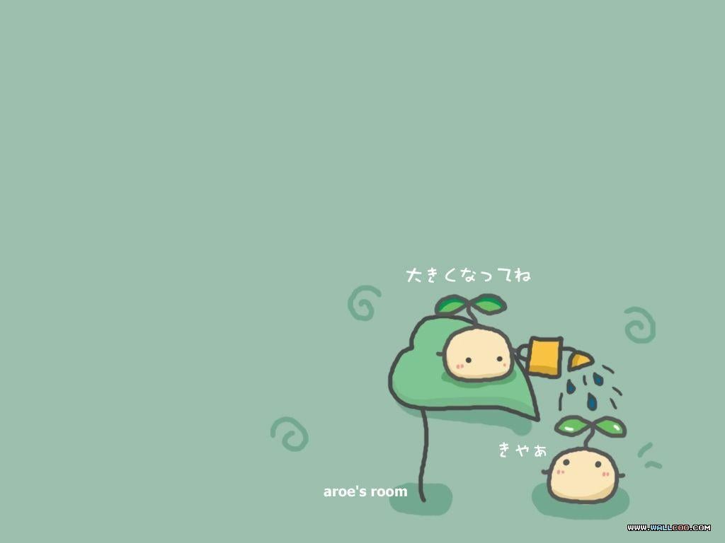 Cute Japanese Cartoon Characters Wallpaper