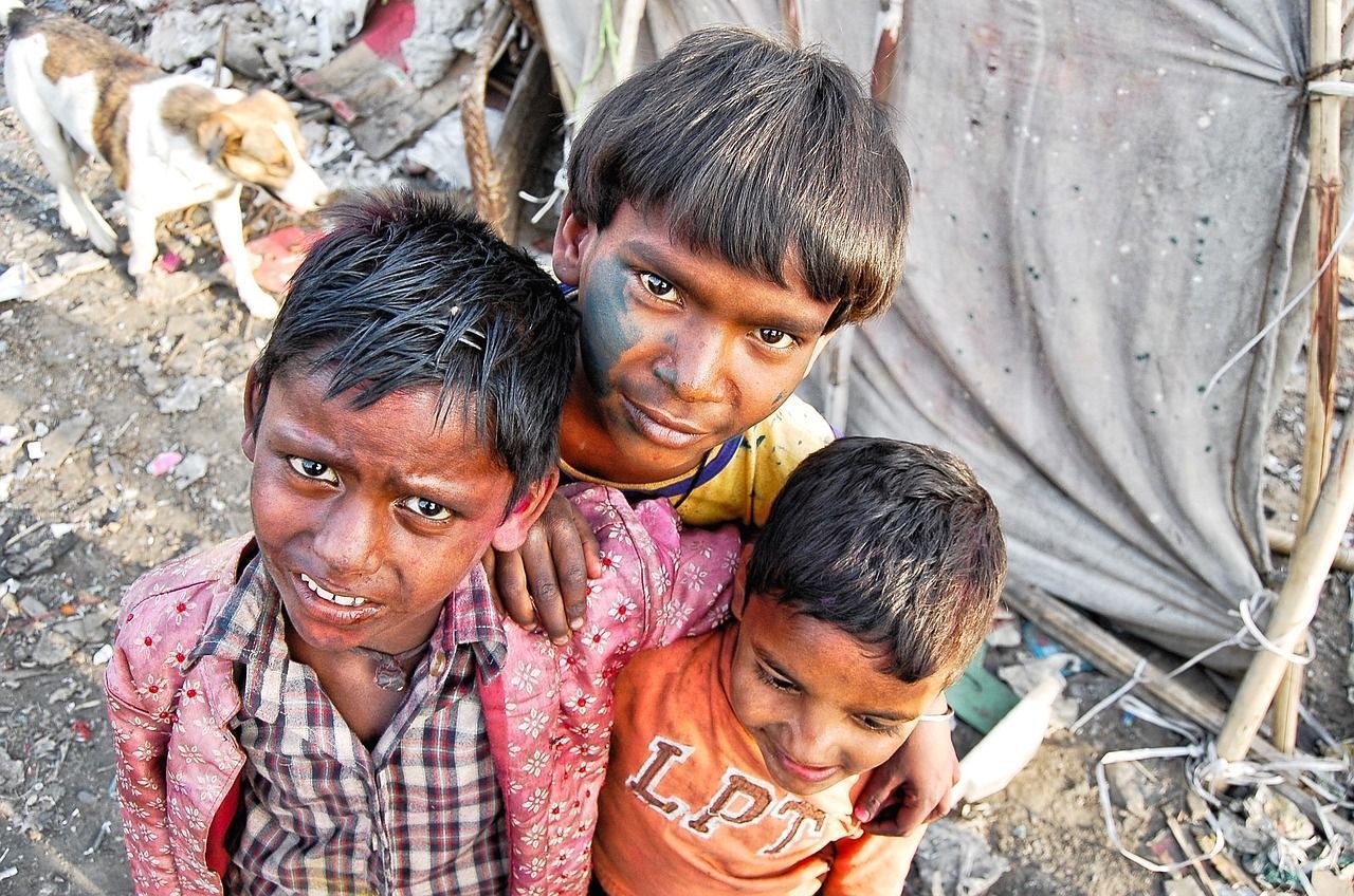 1280x848 Download free photo of Poor, slums, india, people, kids