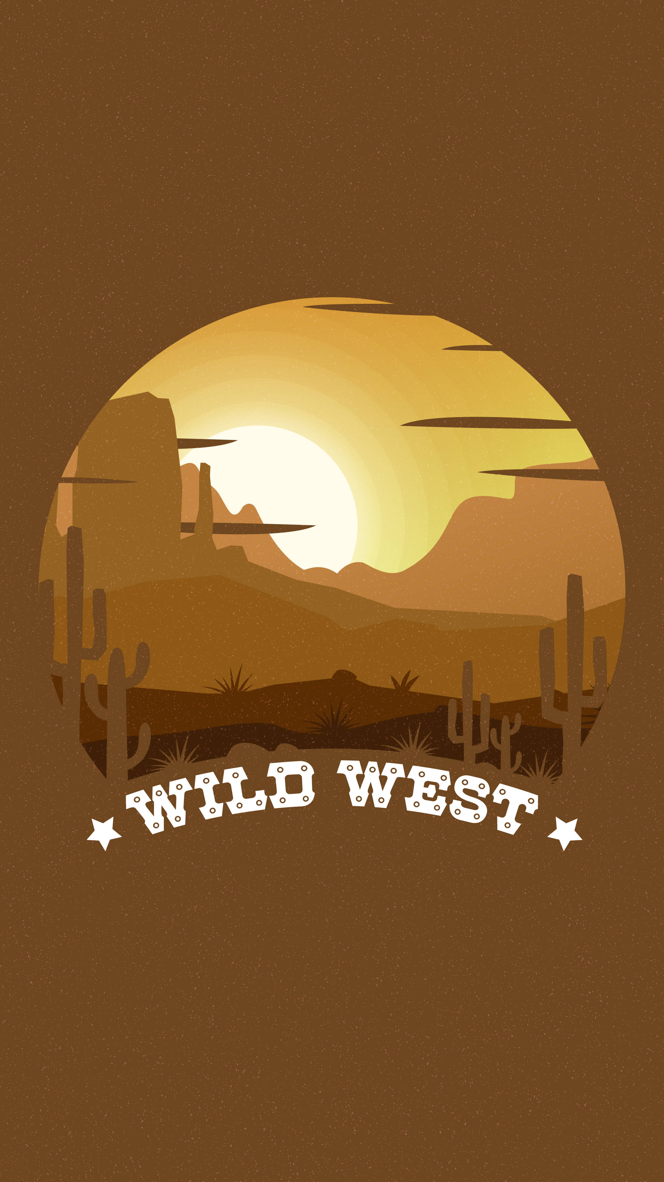2160x3840 Download Wild Western Aesthetic Wallpaper