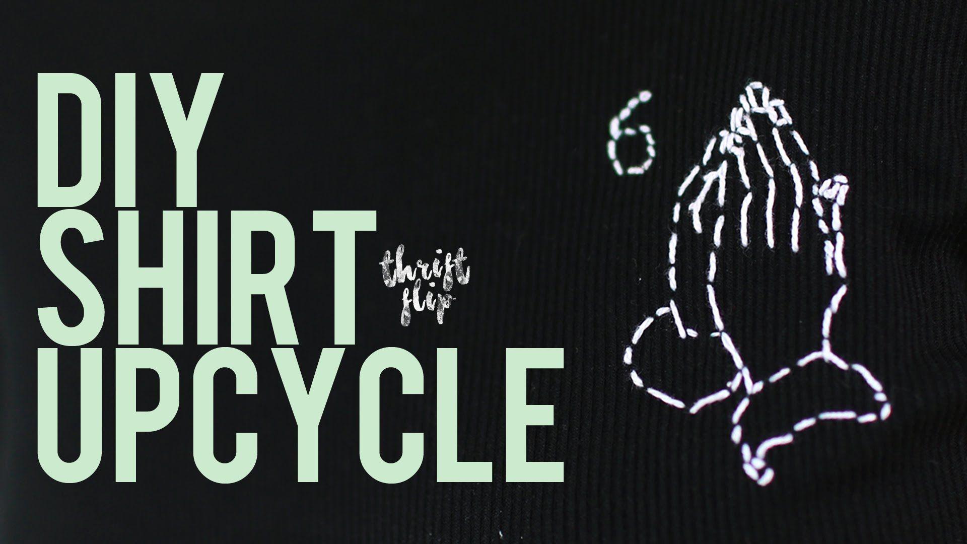 1920x1080 T SHIRT UPCYCLE & DIY EMBROIDERY. THE SORRY GIRLS