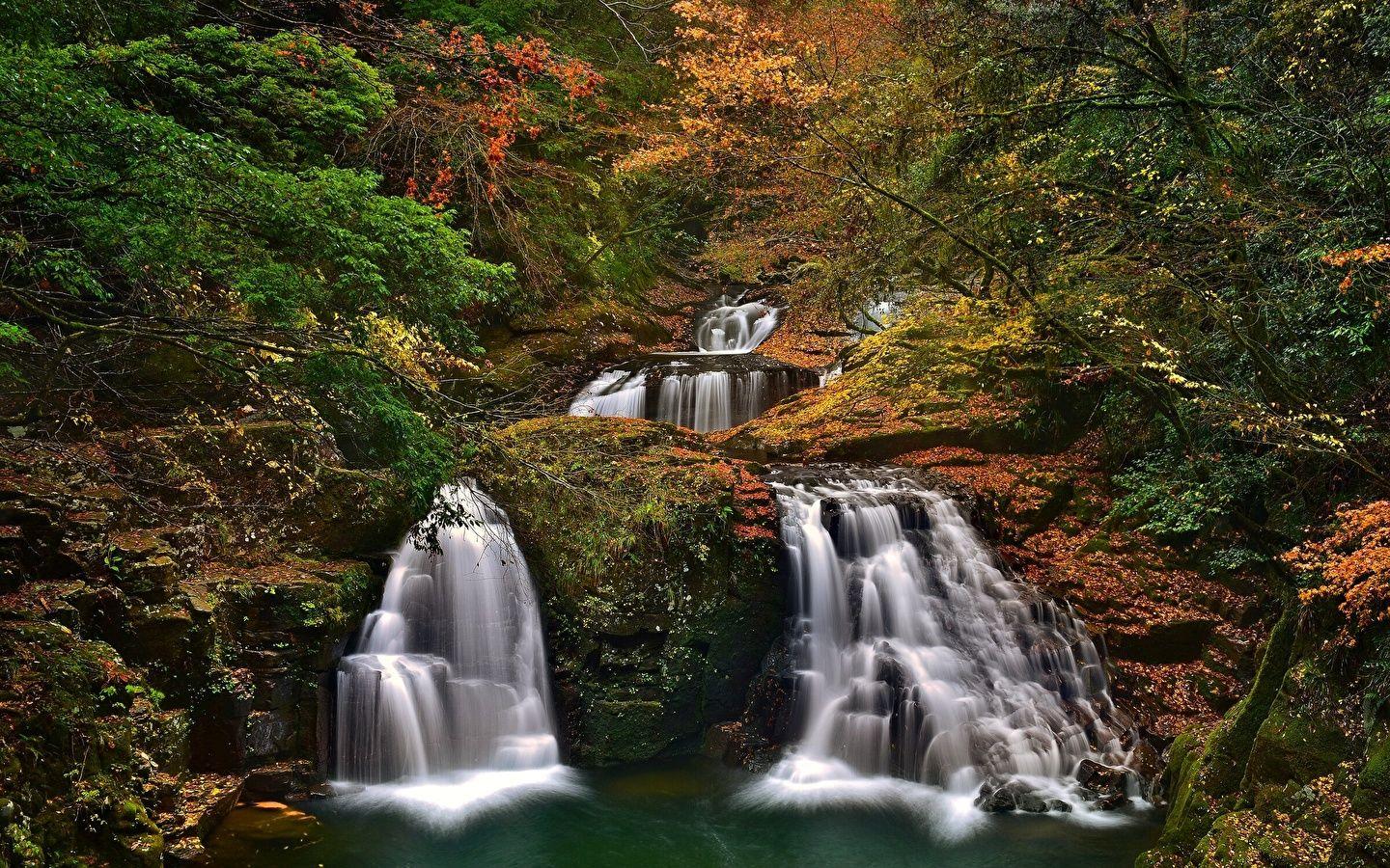 Japanese Waterfall Wallpapers - Top Free Japanese Waterfall Backgrounds