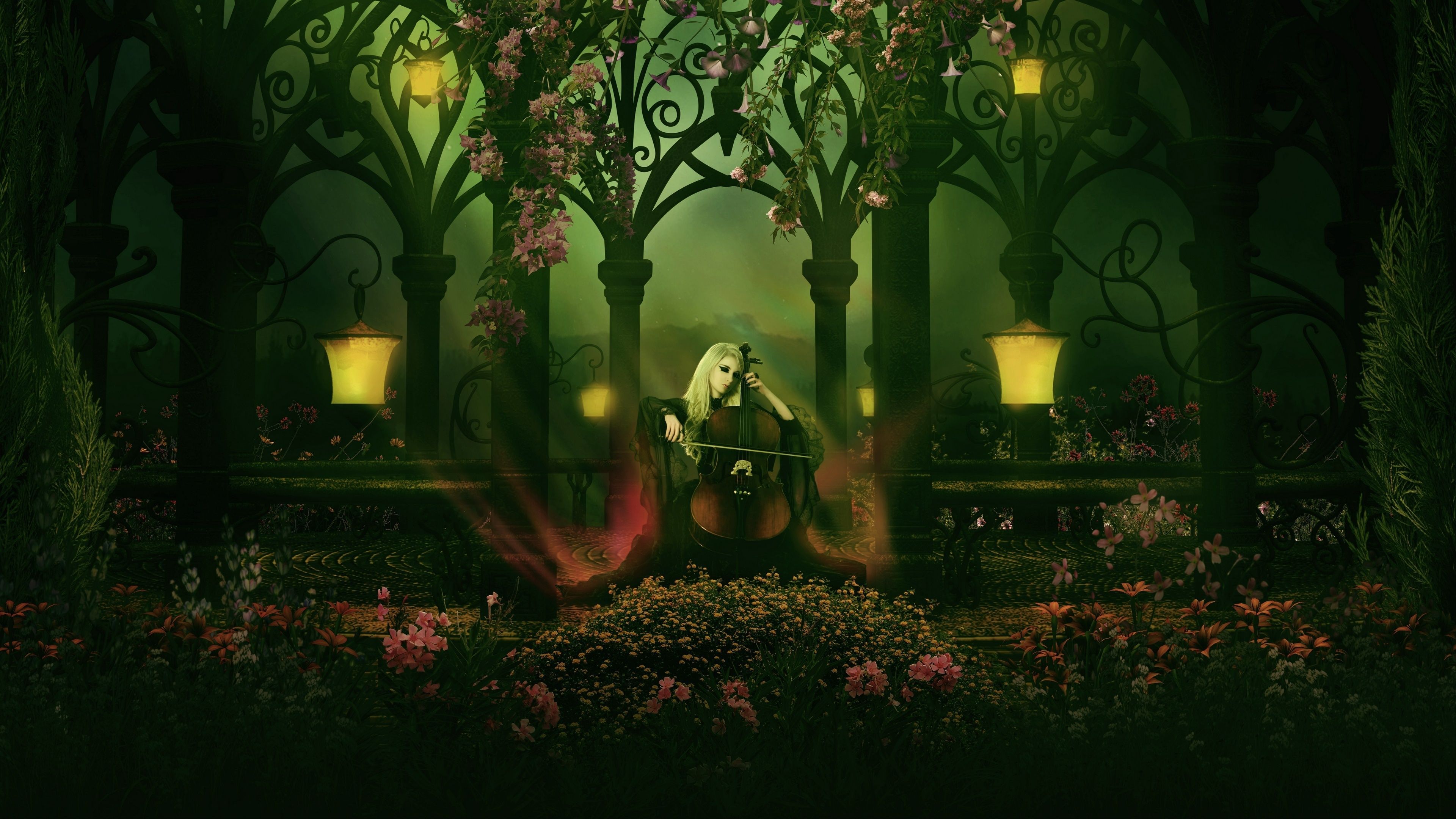 3840x2160 Goth Wallpaper (image inside)
