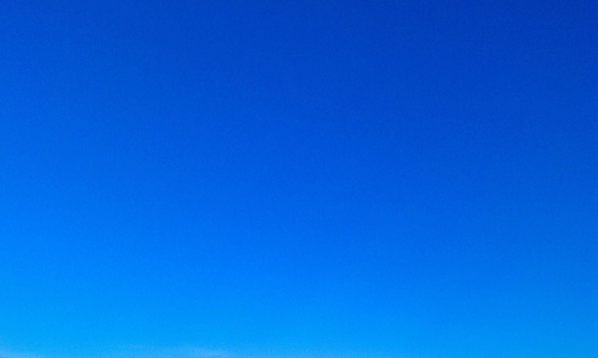 1920x1148 Download Clear Plain Blue Sky Wallpaper
