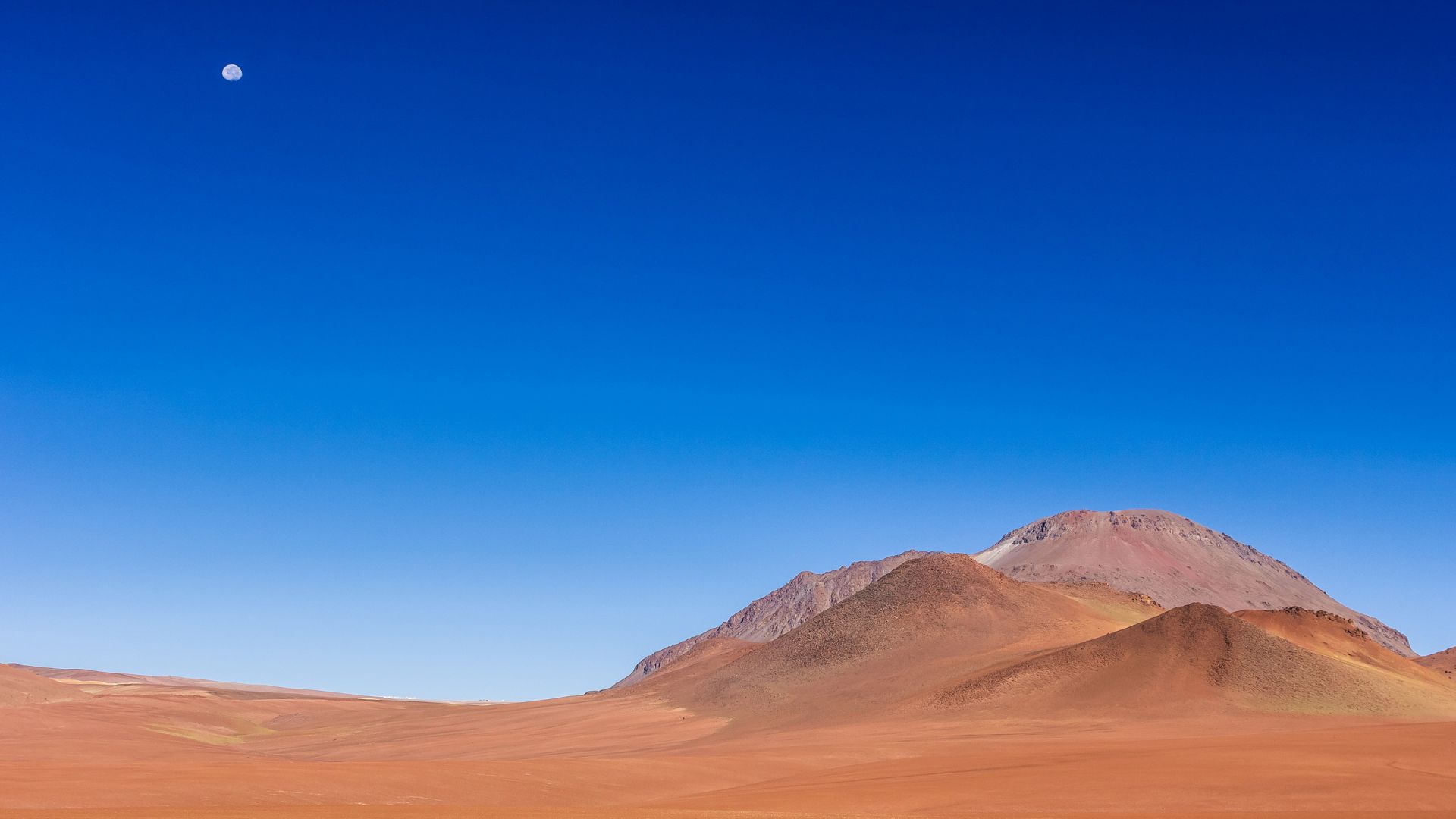 1920x1080 Desktop Wallpaper Landscape, Mountains, Clear Blue Sky, HD Image, Picture, Background, Trgddi