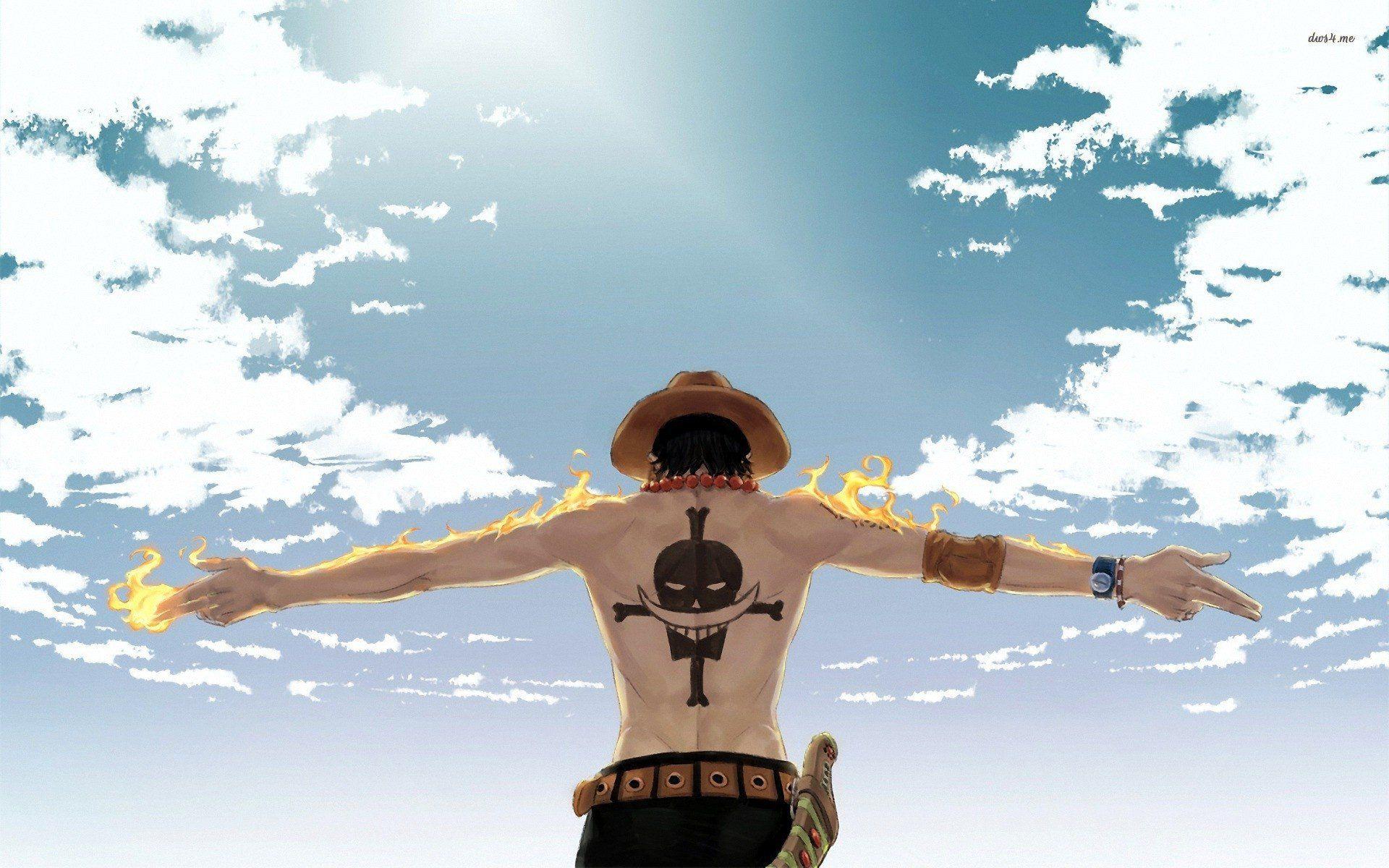 One Piece Ace Wallpapers Top Free One Piece Ace Backgrounds Wallpaperaccess