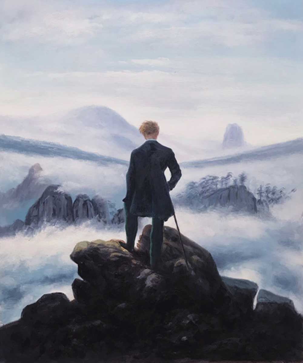 Wanderer Above The Sea of Fog Wallpapers - Top Free Wanderer Above The ...