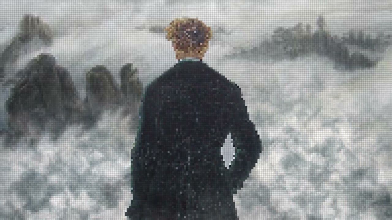 1280x720 Animated Painting above the Sea of Fog