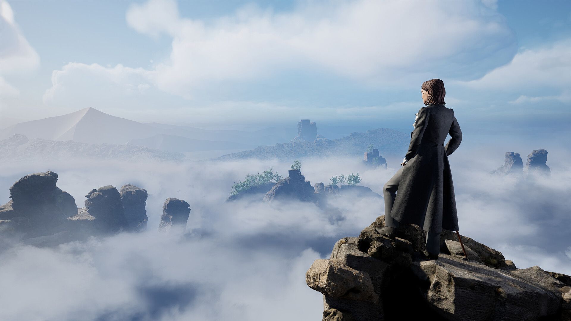 Wanderer Above The Sea Of Fog Minecraft Wanderer Above The Sea of Fog Wallpapers - Top Free Wanderer Above The