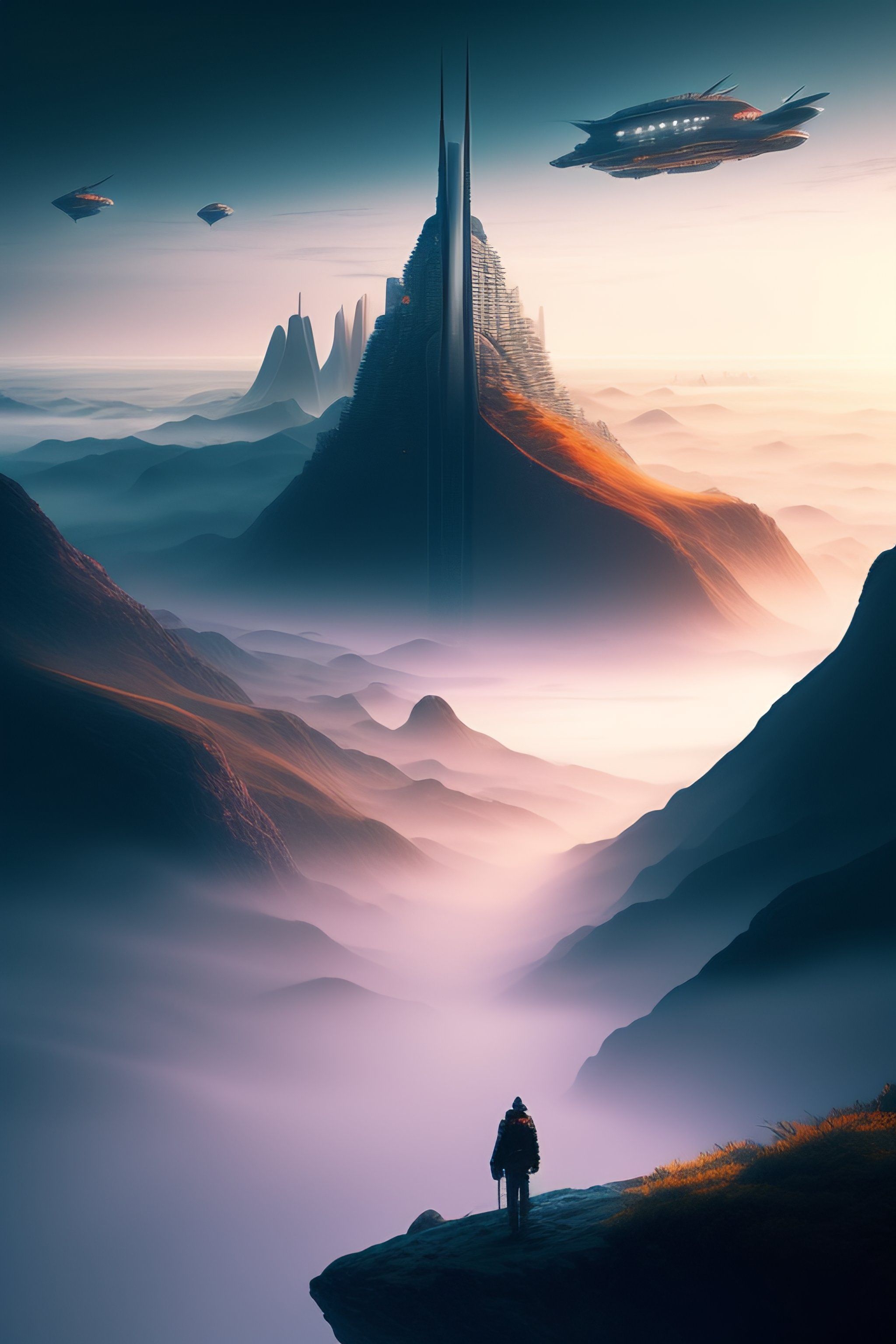 Wanderer Above The Sea of Fog Wallpapers - Top Free Wanderer Above The ...