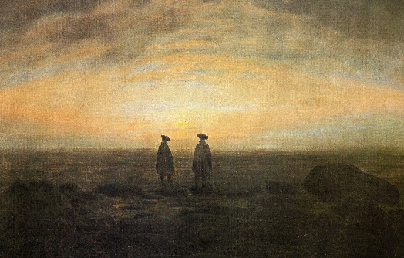 1332x850 Caspar David Friedrich Wallpaper