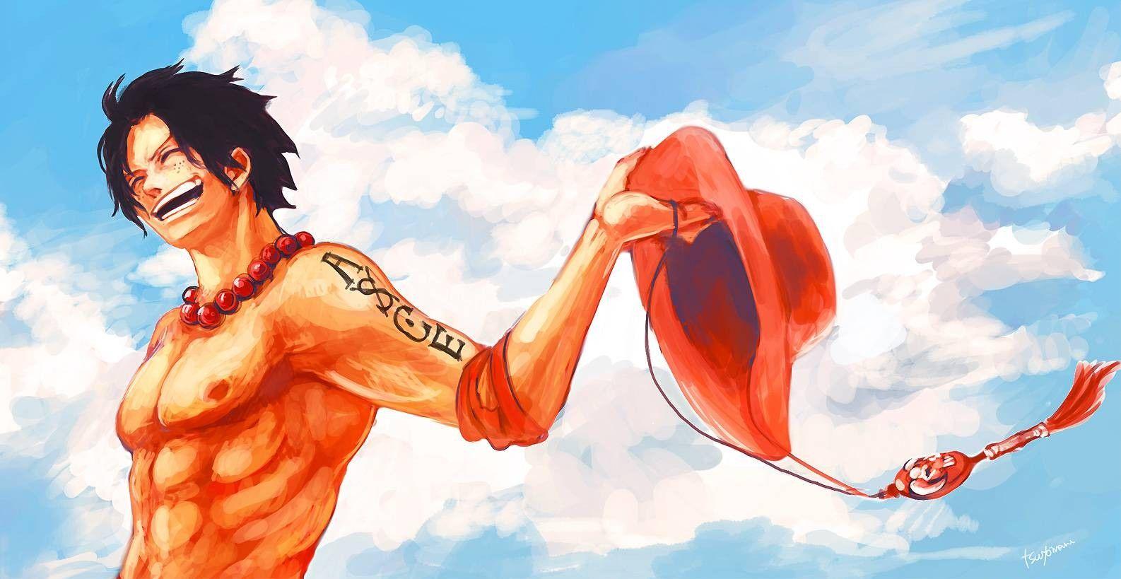 One Piece Ace Wallpapers Top Free One Piece Ace Backgrounds Wallpaperaccess