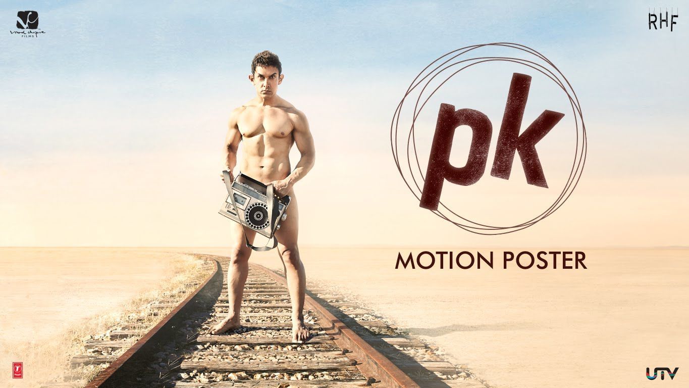 1365x768 Aamir Khan's PK Motion Poster. Motion poster, Hindi comedy, Drama film
