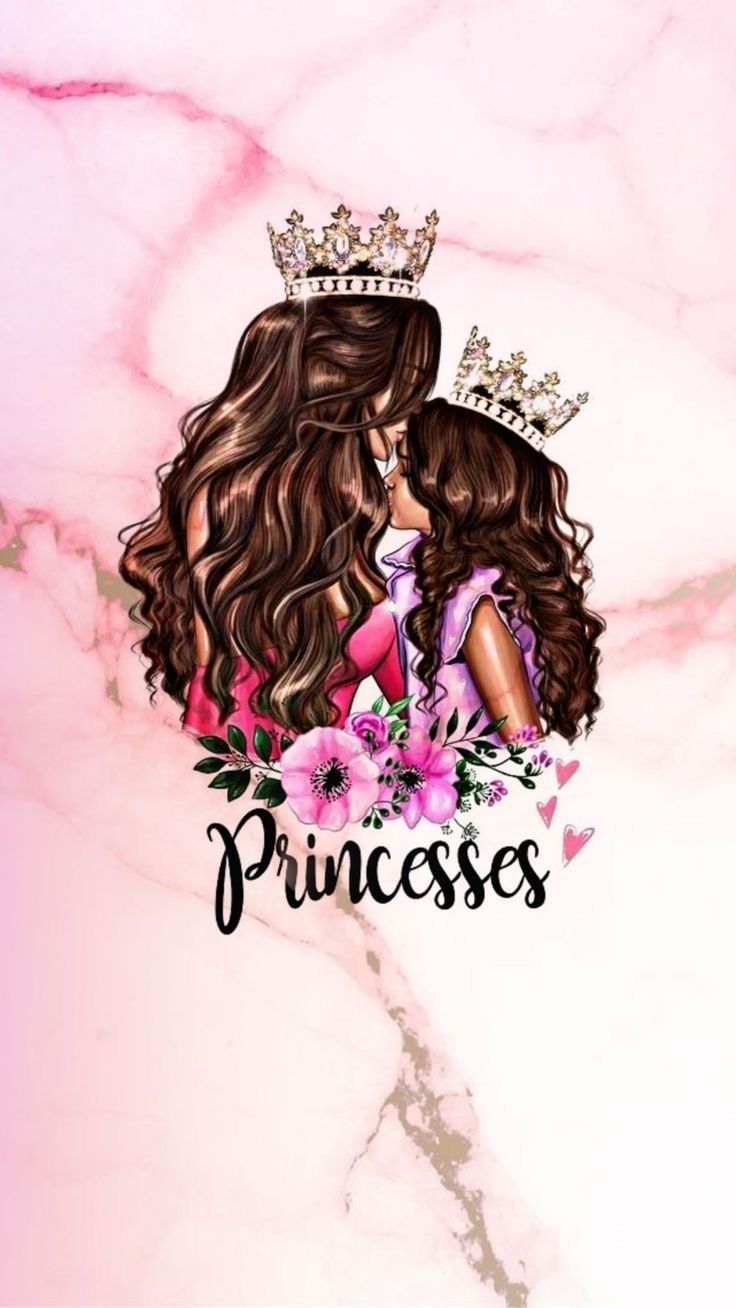 736x1308 Mom and daughter anime Wallpaper Download