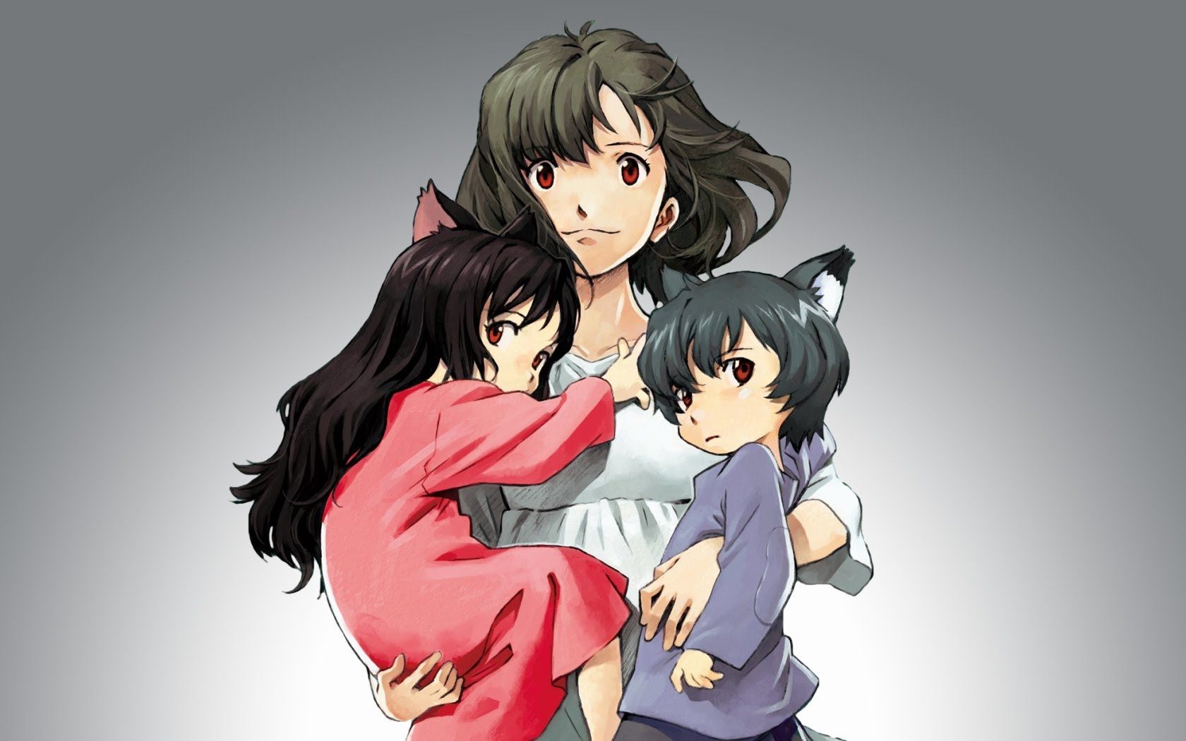1680x1050 Wolf Children Wallpaper