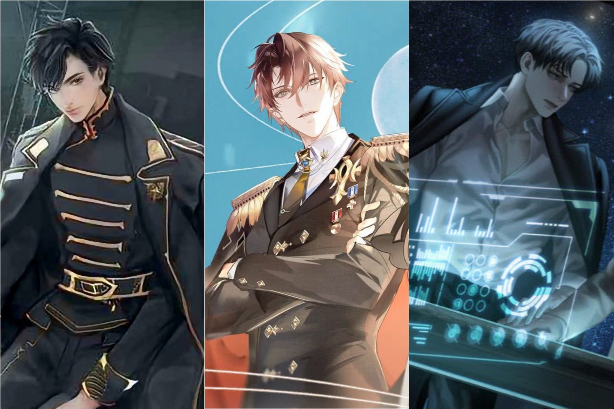 2048x1365 ai ✨️ on X: Danmei men in military uniform just hit