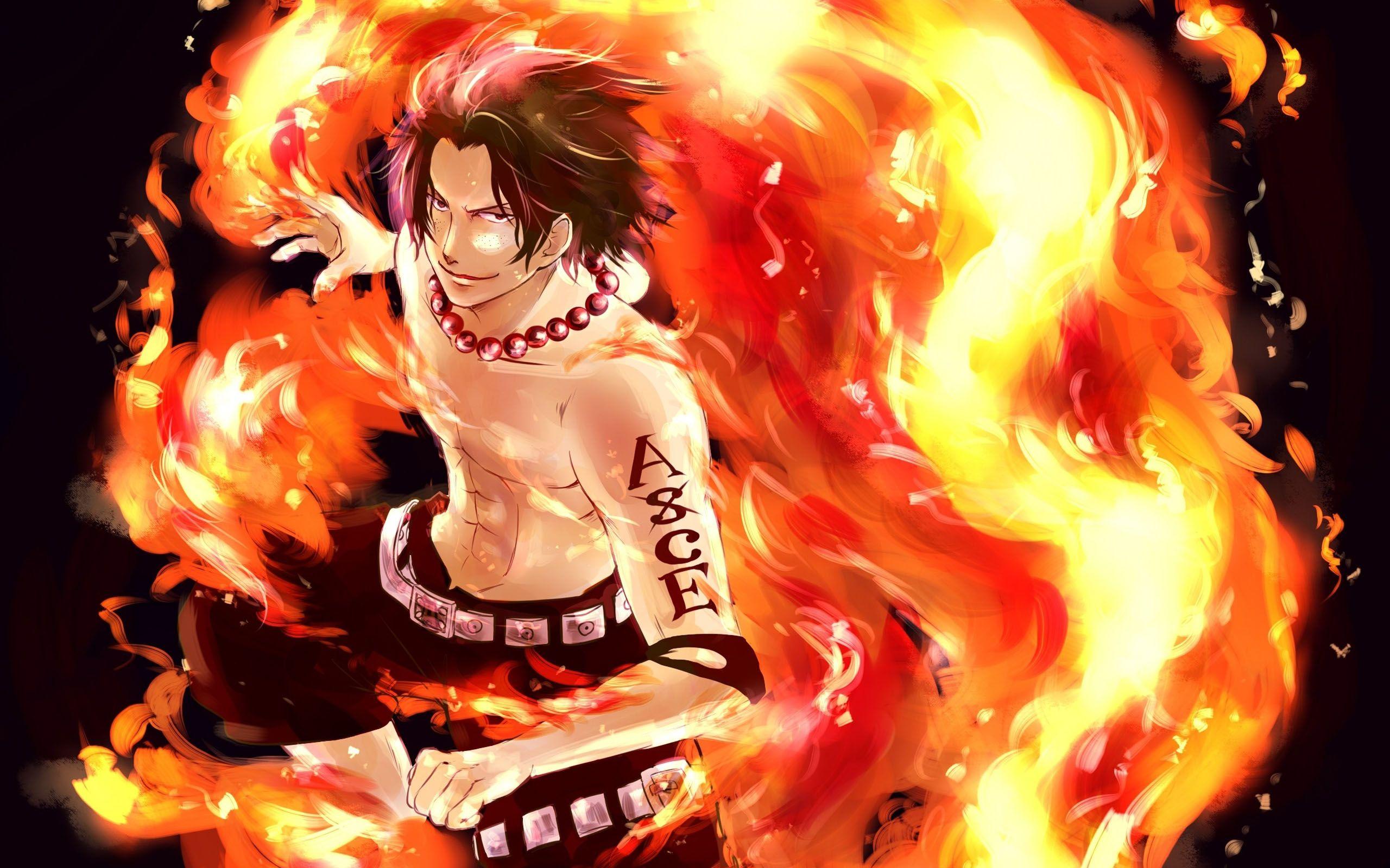 2560x1600 One Piece Ace Wallpaper High Quality HD 10455 Wallpaper Site