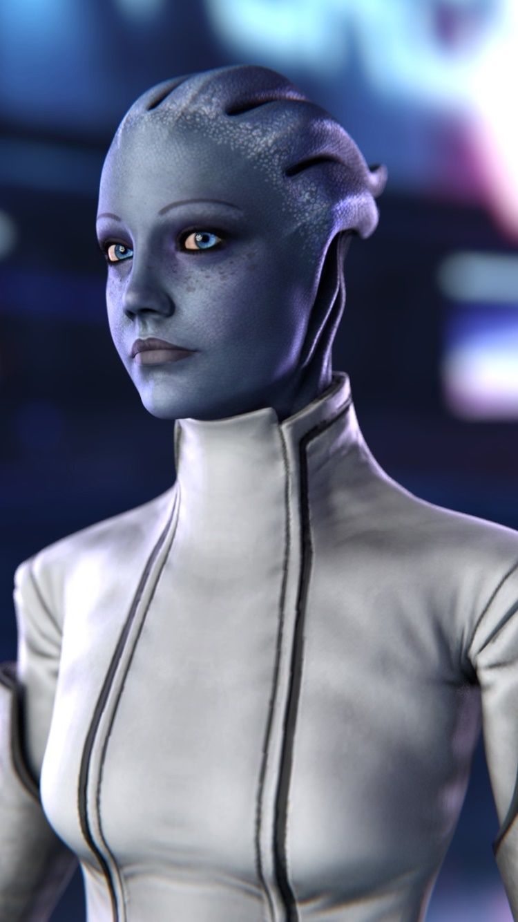 750x1334 Wallpaper / Video Game Mass Effect Phone Wallpaper, Liara TSoni, 750x1334 free download