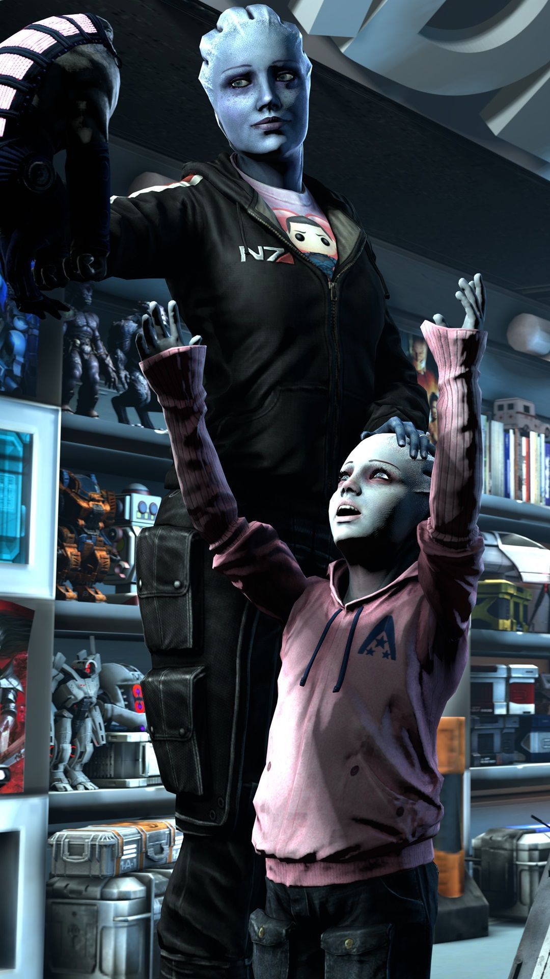 1080x1920 Wallpaper / Video Game Mass Effect Phone Wallpaper, Liara TSoni, 1080x1920 free download