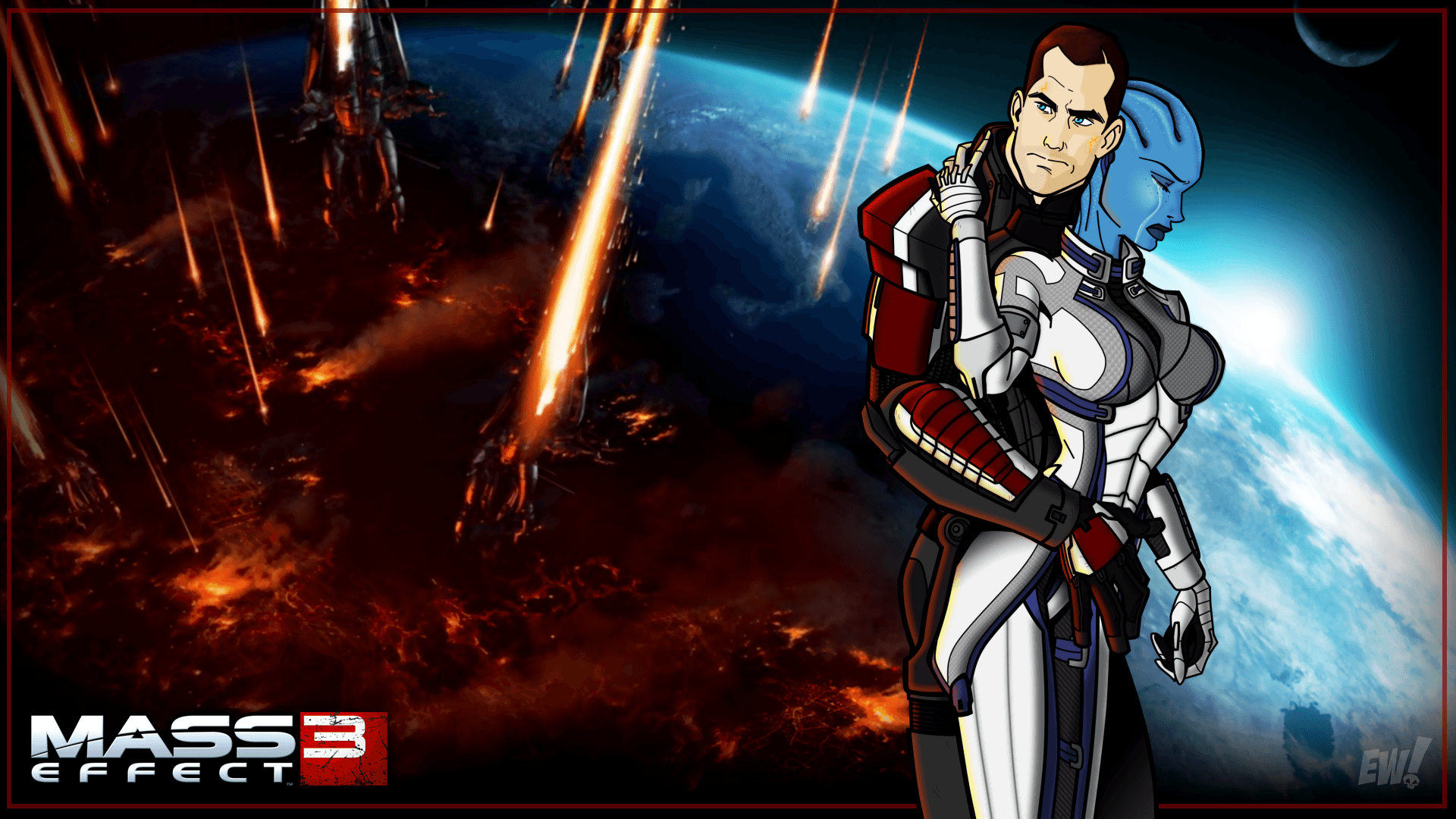 1920x1080 Mass Effect 3 Liara Wallpaper HD